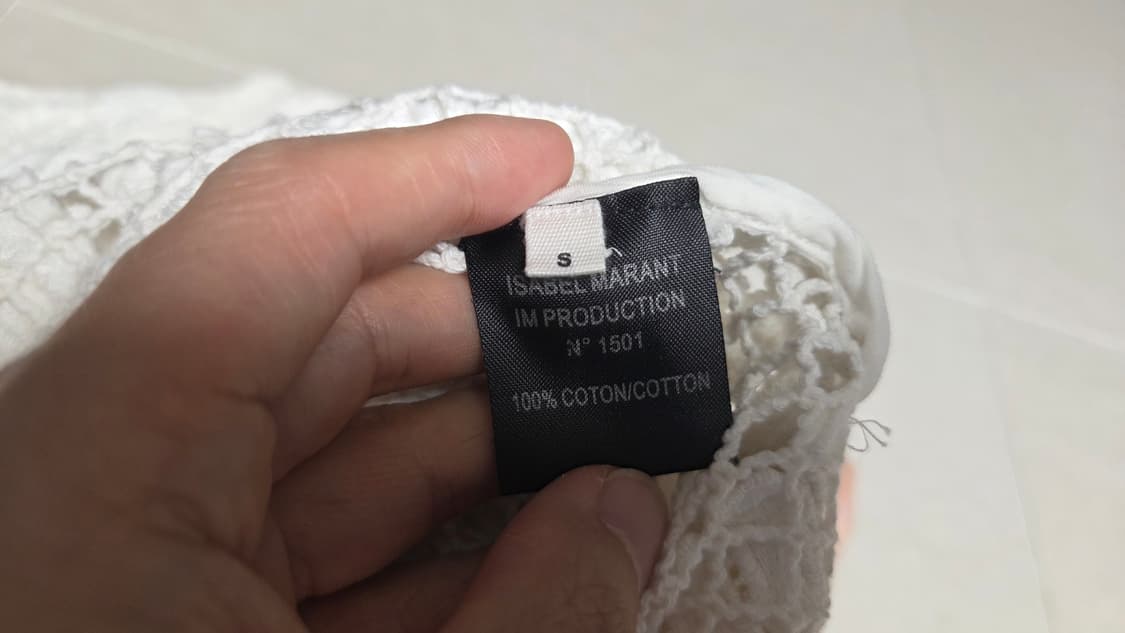 이자벨마랑 에뚜왈 레이스 반팔티셔츠 상품이미지4