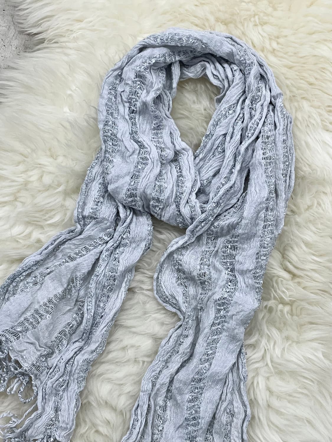 페어리 글리터 디테일 머플러  상품이미지4