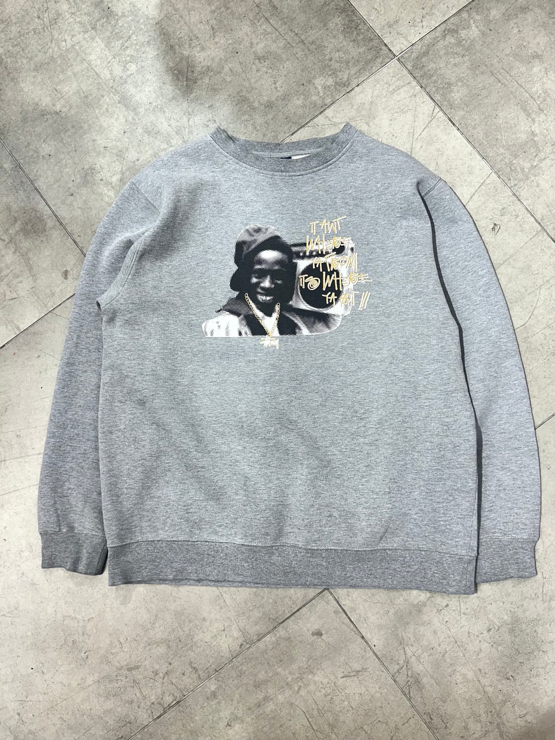 90s made in usa 스투시 맨투맨 상품이미지1