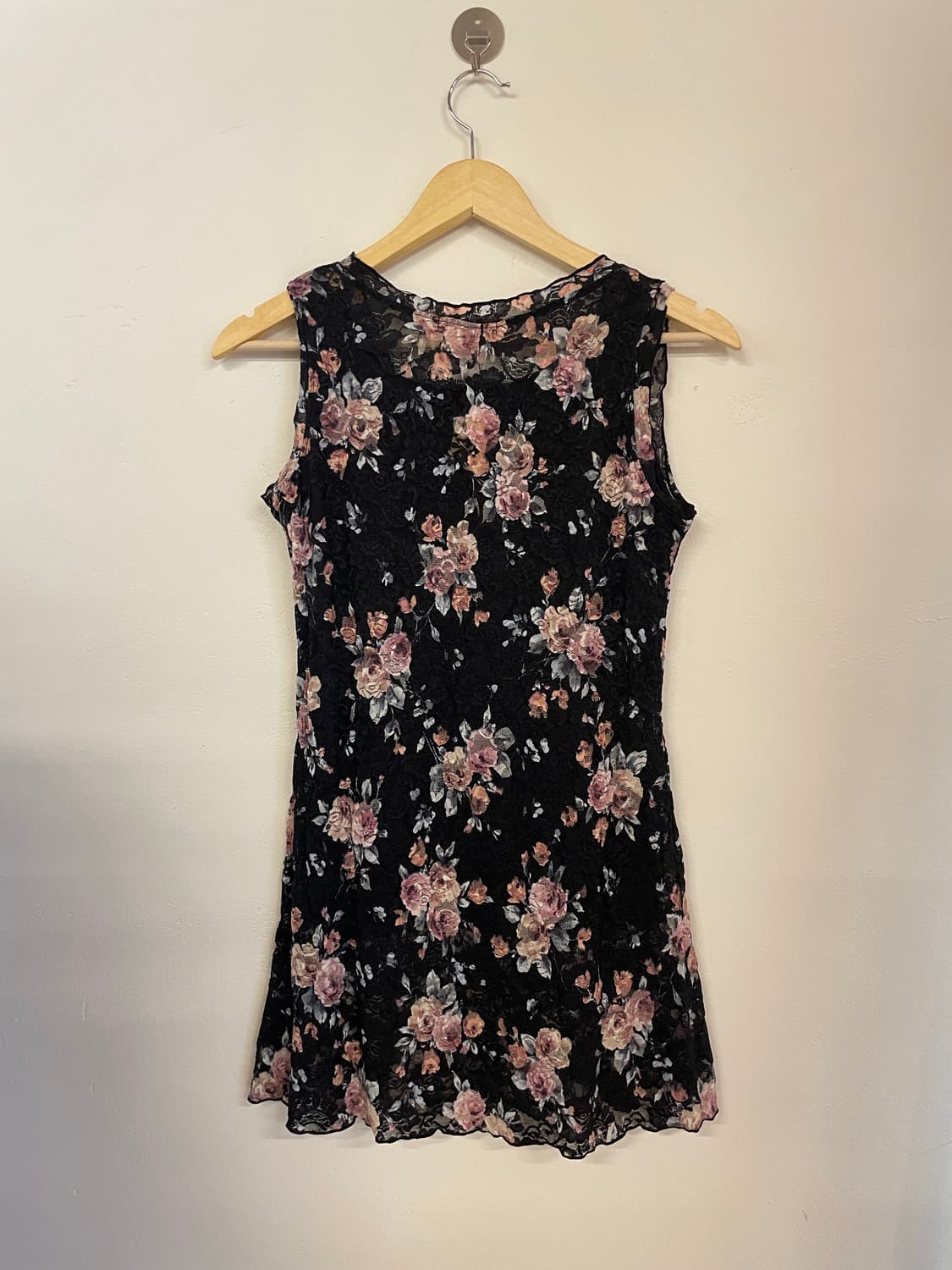 Floral lace layered sleeveless 상품이미지2
