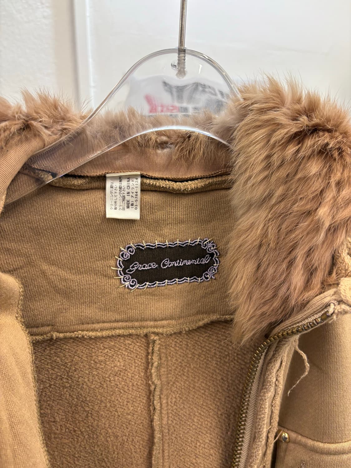 Grace Continental fur zip up jacket 상품이미지6