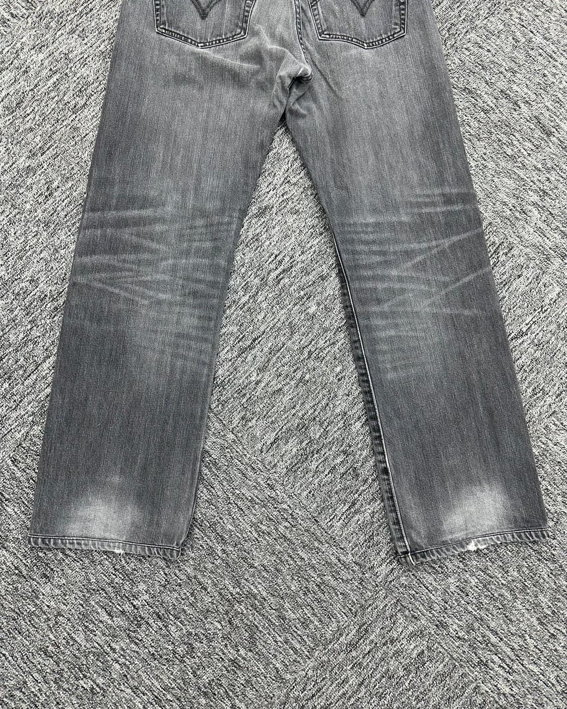 (허단42)00'S 리바이스 501 흑청-M1076 상품이미지7