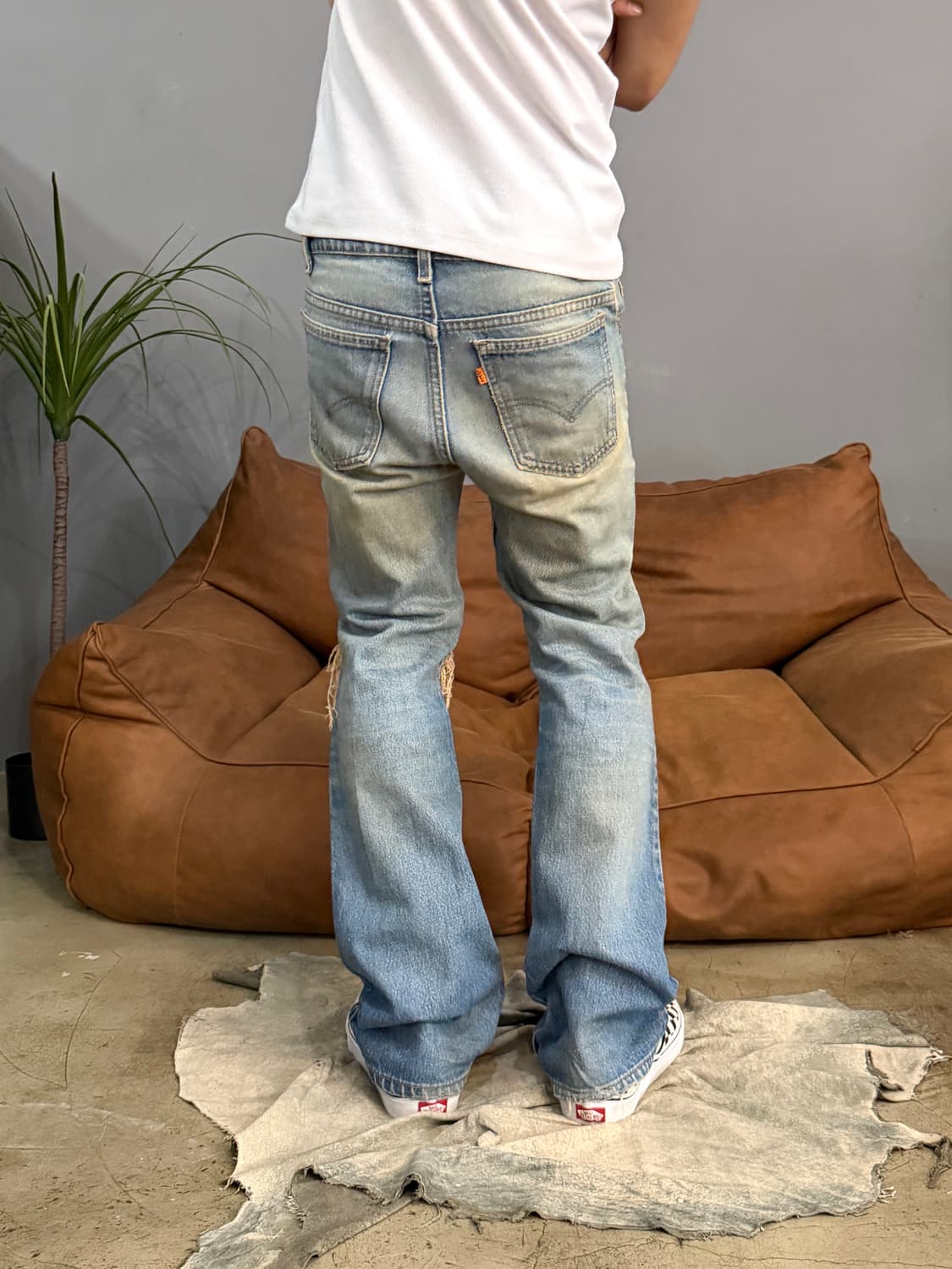 90‘s MADE IN USA 🇺🇸 리바이스 517 부츠컷 오렌지탭 상품이미지1