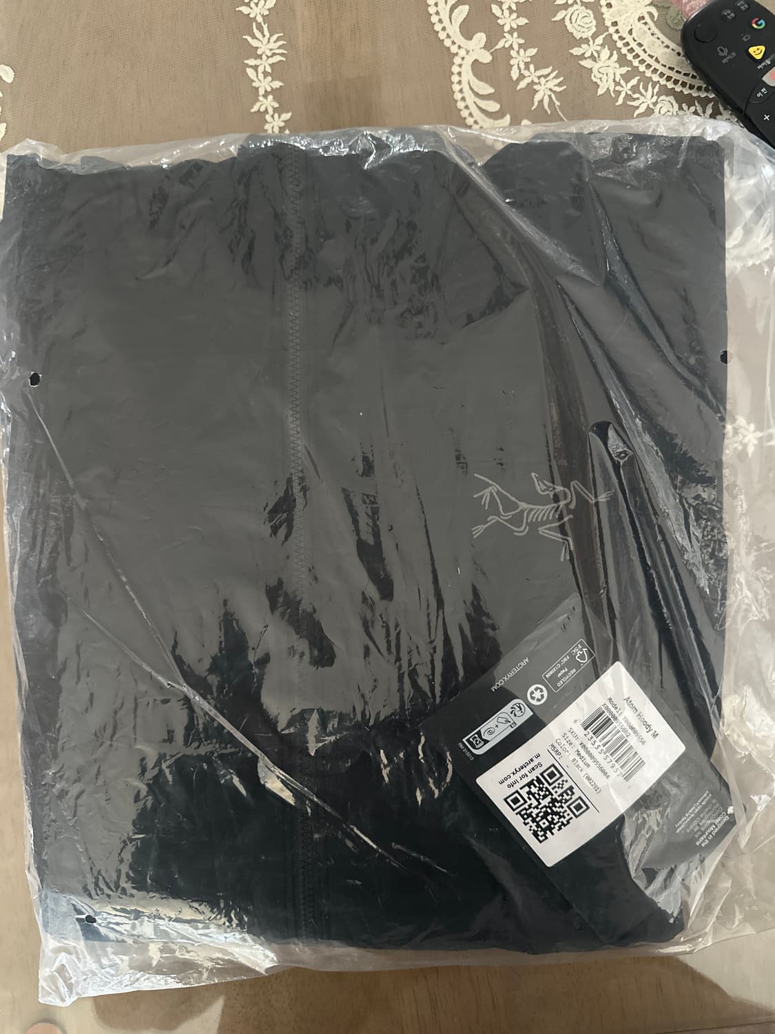 아크테릭스 아톰 후디 M블랙 상품이미지3