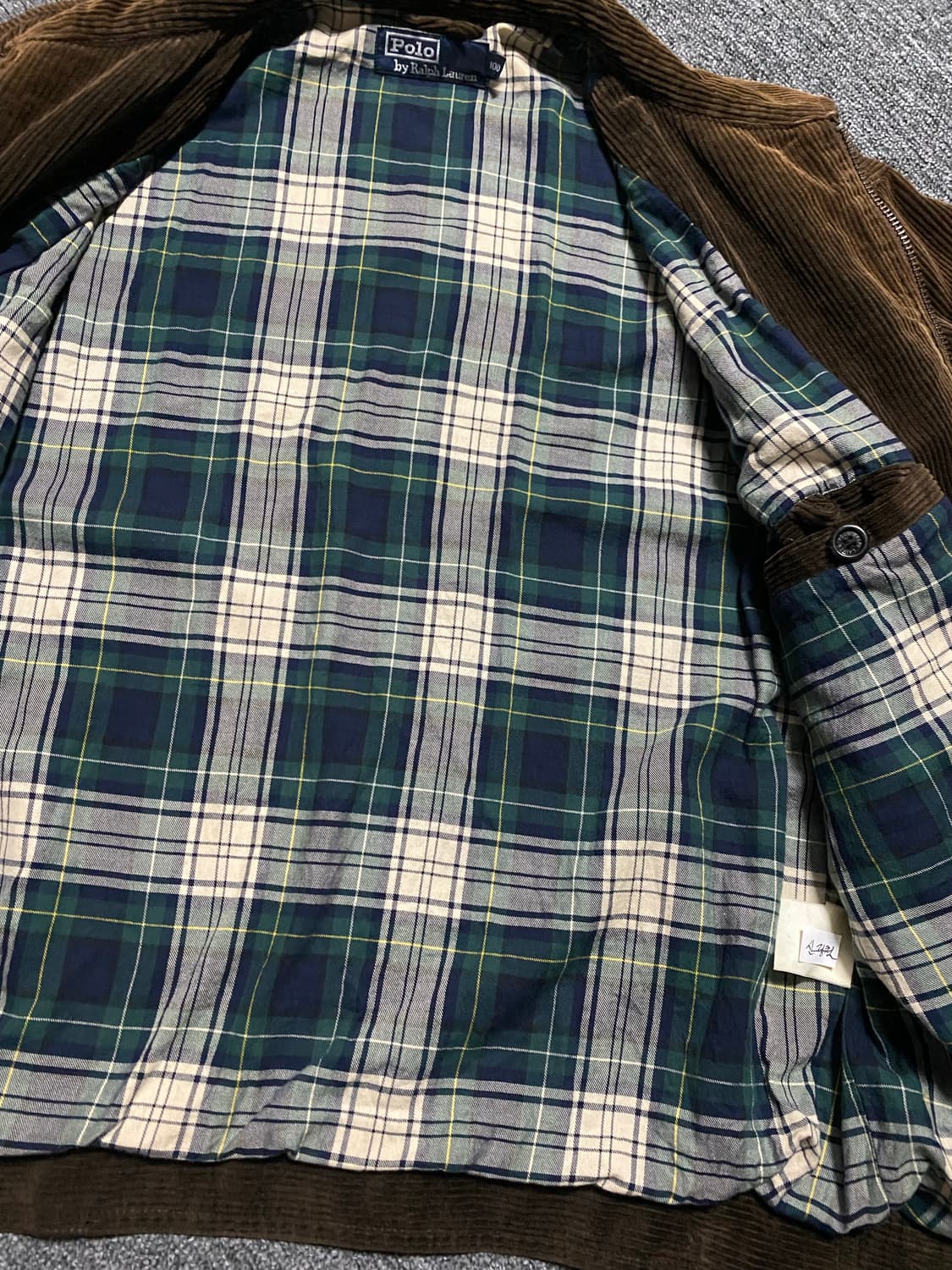 [정리중] 폴로 랄프로렌 코듀로이 바라쿠타 딥브라운 자켓 상품이미지6