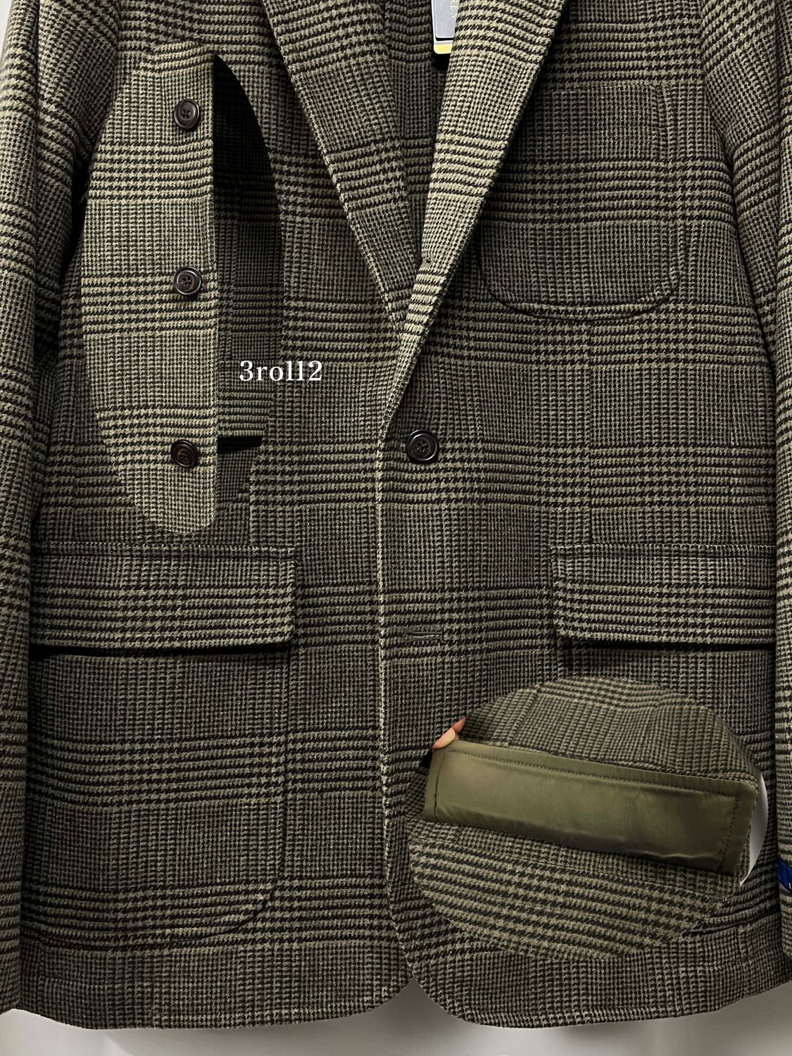 폴로 랄프로렌 RL67 모던 글렌 플레드 트윌 스포츠코트 자켓 상품이미지7