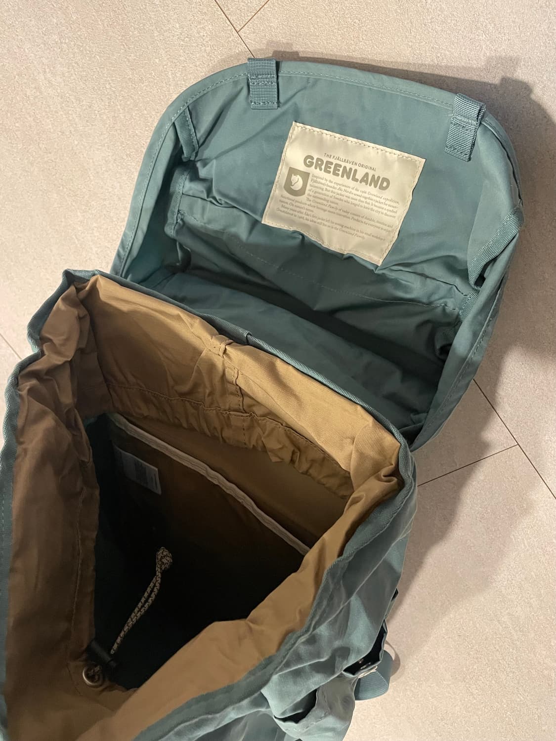 피엘라벤 그린란드 탑 백팩 완전 새거 상품이미지3