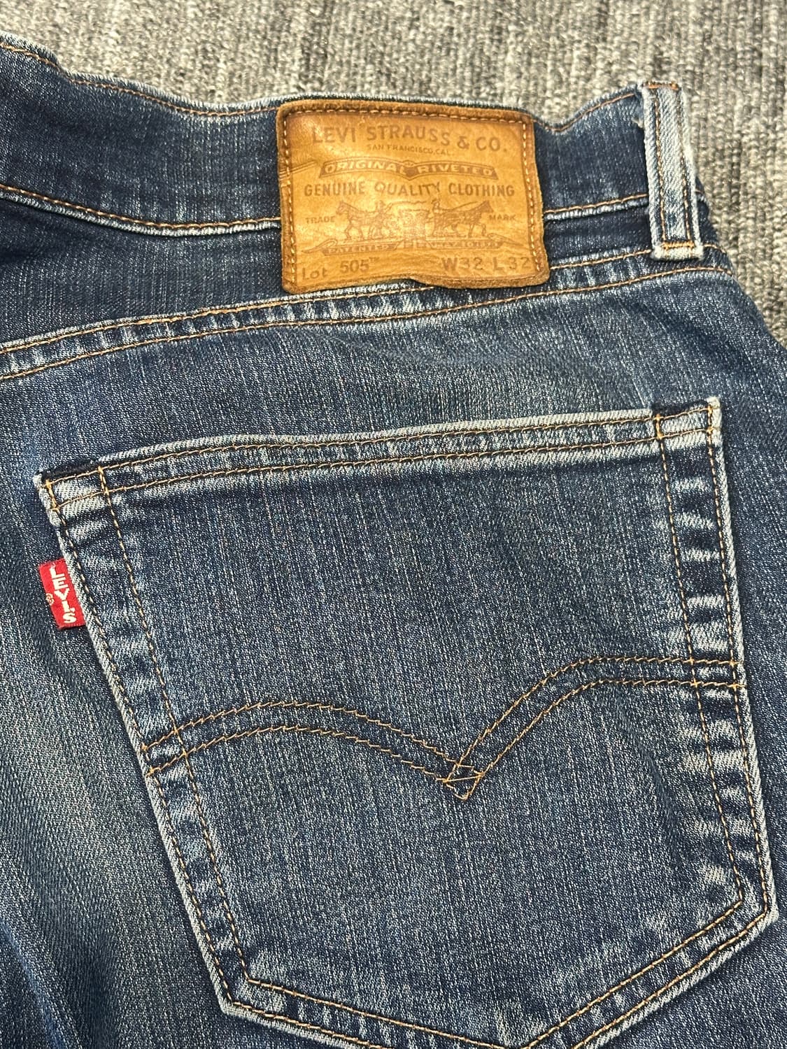 리바이스 505 premium W32 L32 상품이미지3