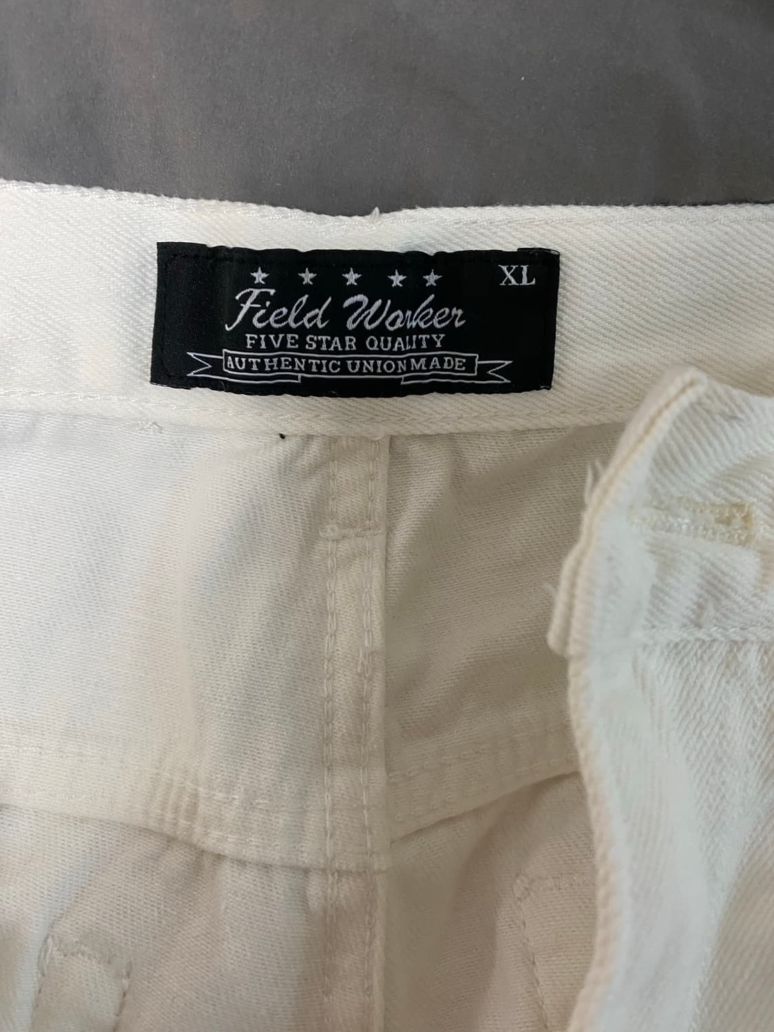 필드워커 ONE WASHING STRAIGHT DENIM (XL) 상품이미지5
