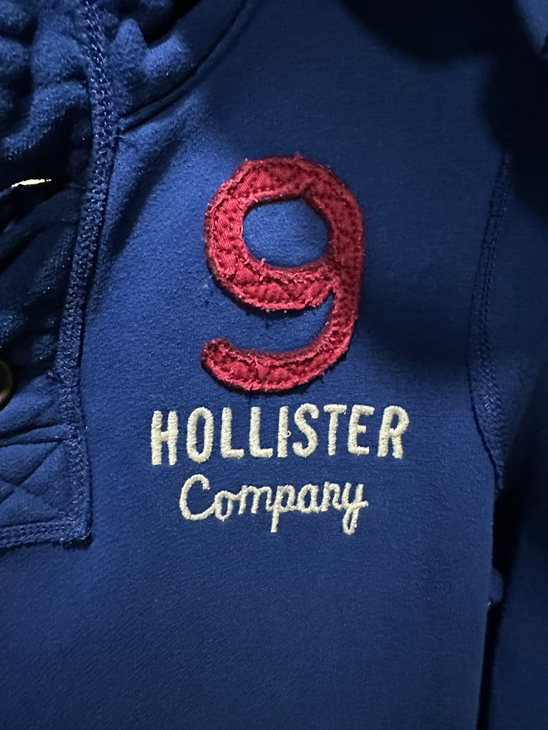 홀리스터 반집업 후드티L 상품이미지4