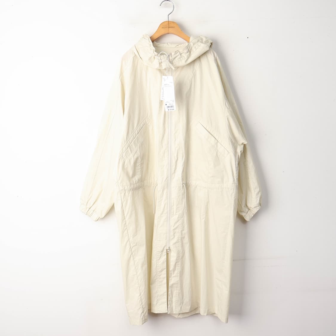 66/새상품 유니클로U 코튼 후드 코트 상품이미지1