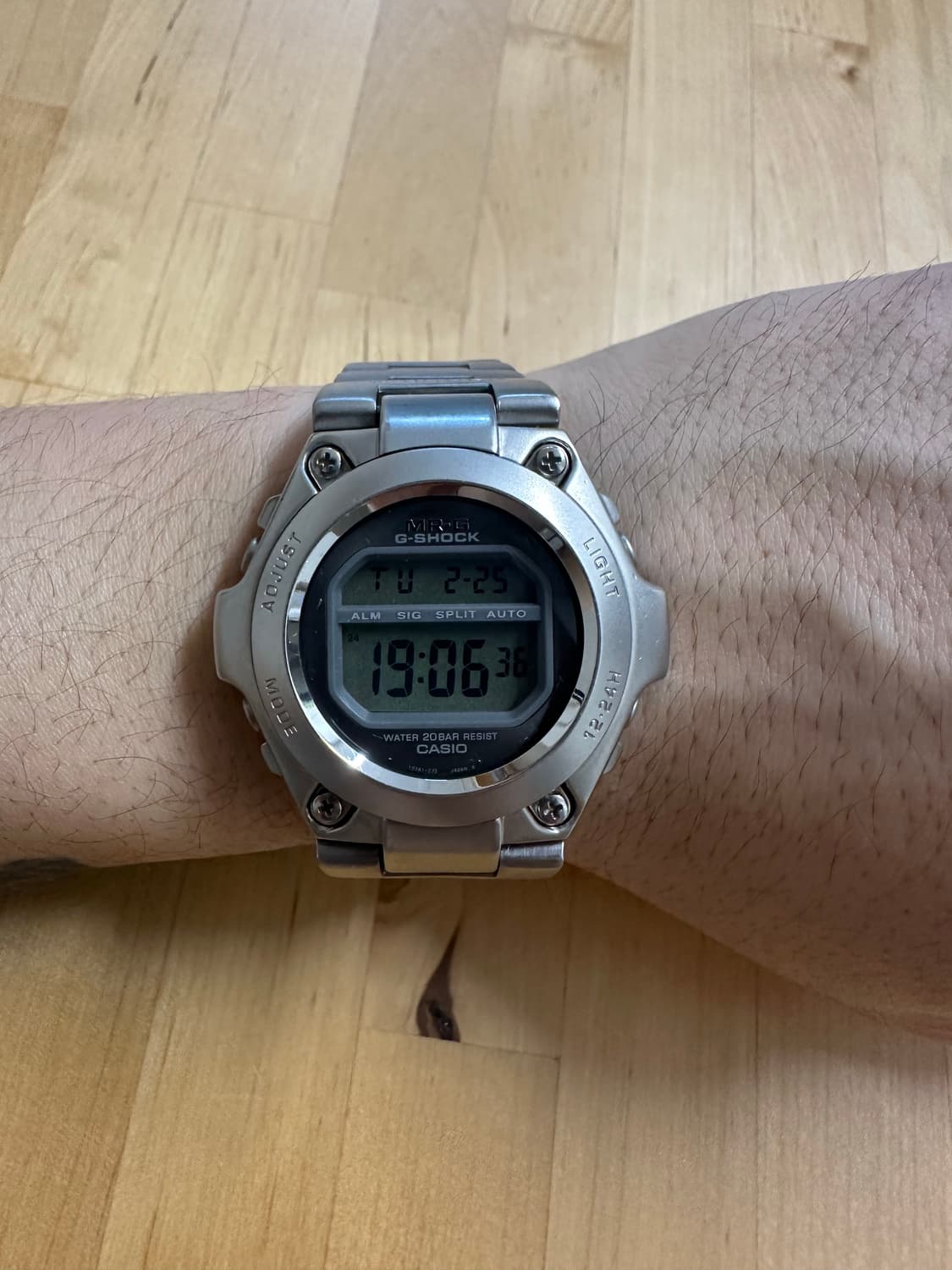 Casio 카시오 빈티지 시계 재팬 mrg 실버 상품이미지1