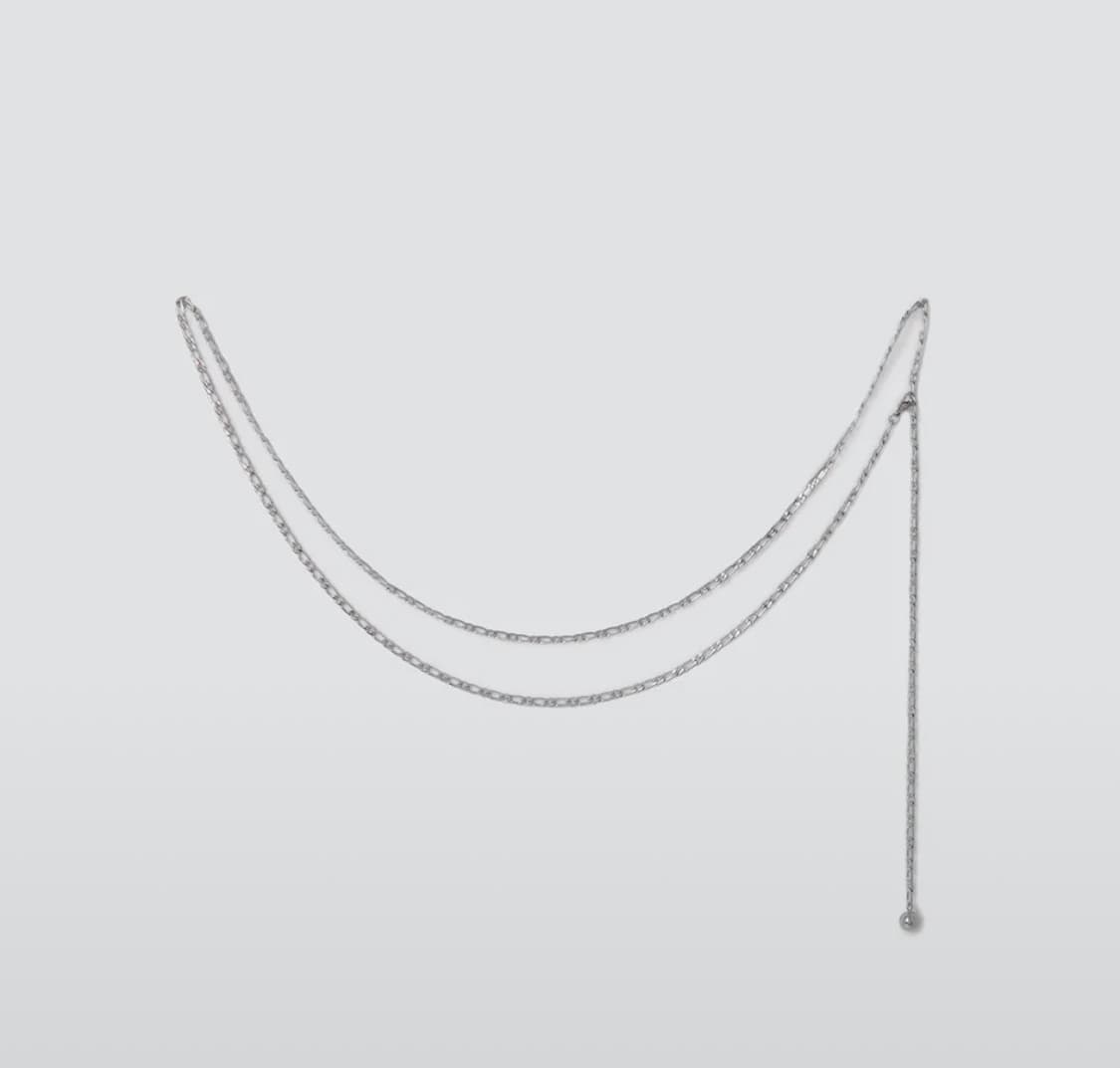 무신사스탠다드 우먼즈 피가로 벨리 체인 상품이미지3