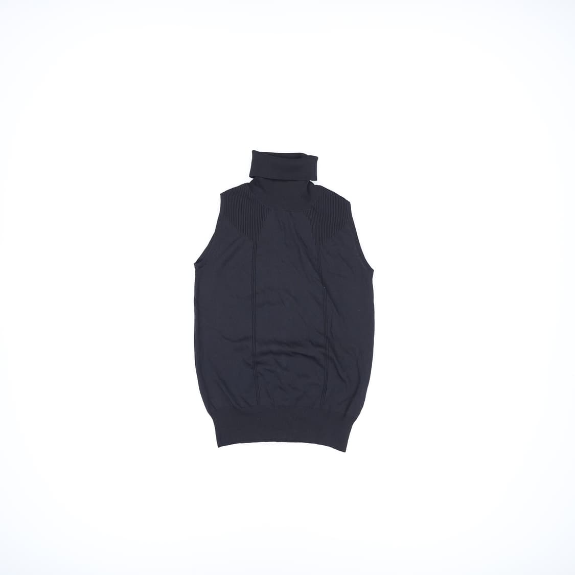 44정도 빈티지 터틀넥 니트조끼 0323H1 상품이미지1