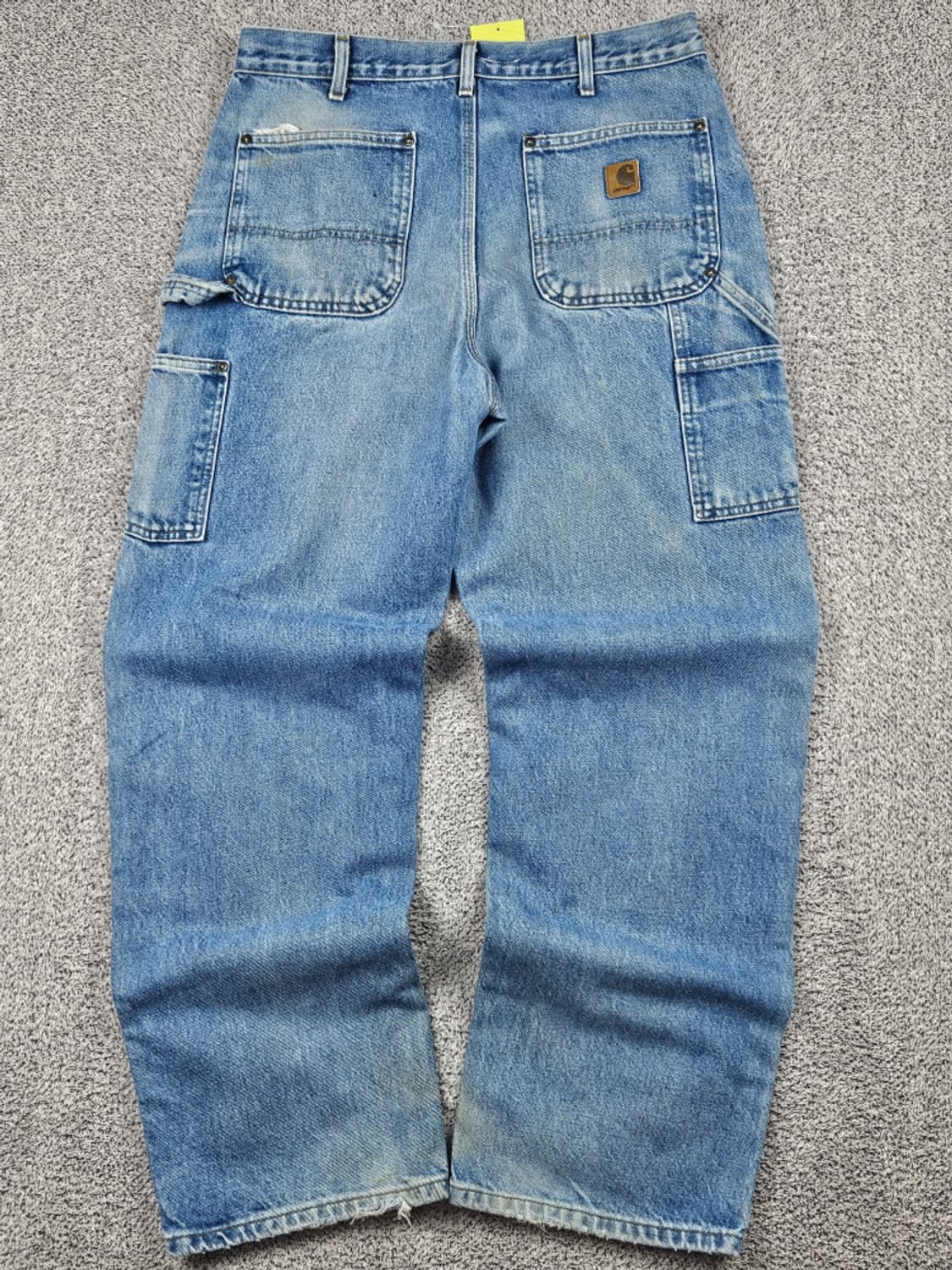 칼하트 데님 더블니 카펜터 워크 팬츠 ( 34X32 ) / 10415 상품이미지4