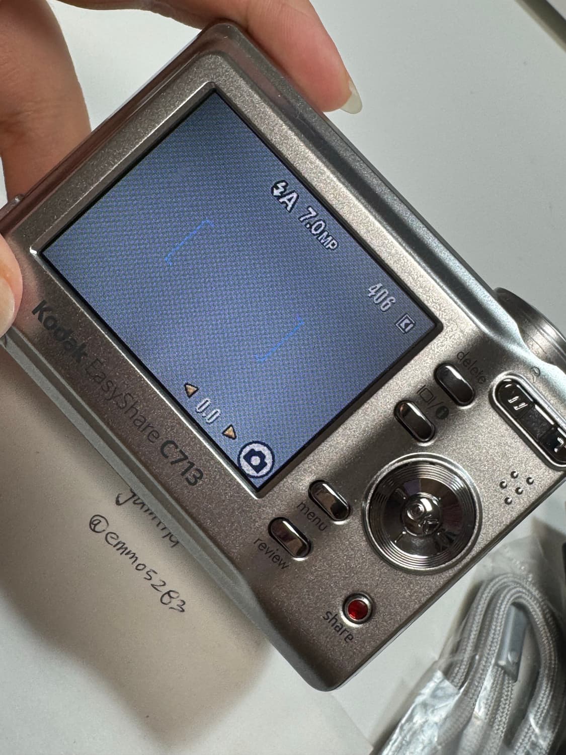 준 민트급!!) 코닥 이지쉐어 c713 디지털 카메라 카리나 카메라 상품이미지4