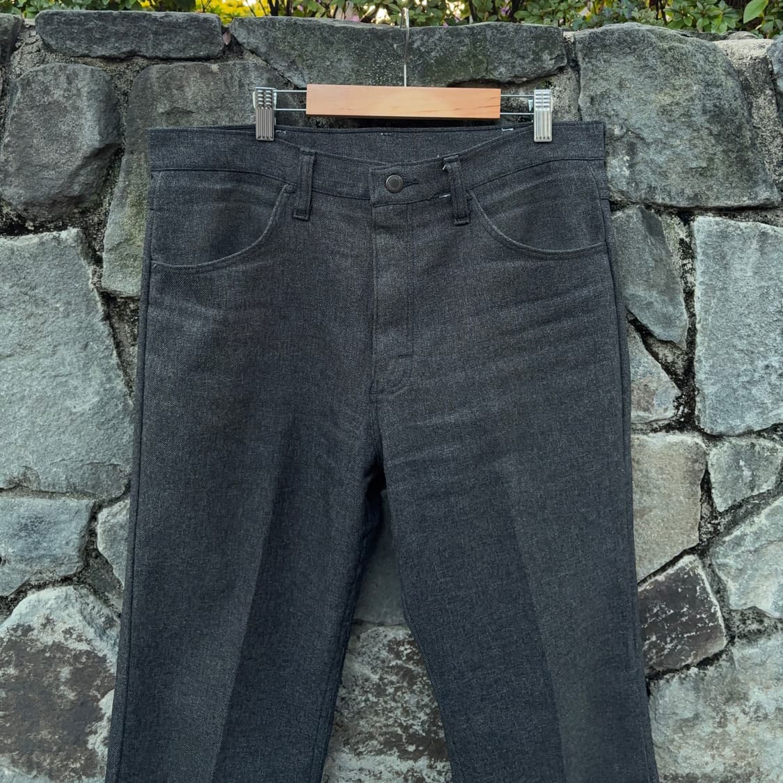 랭글러 Wrangler 울 블렌드 세미 부츠컷 트라우저  상품이미지4