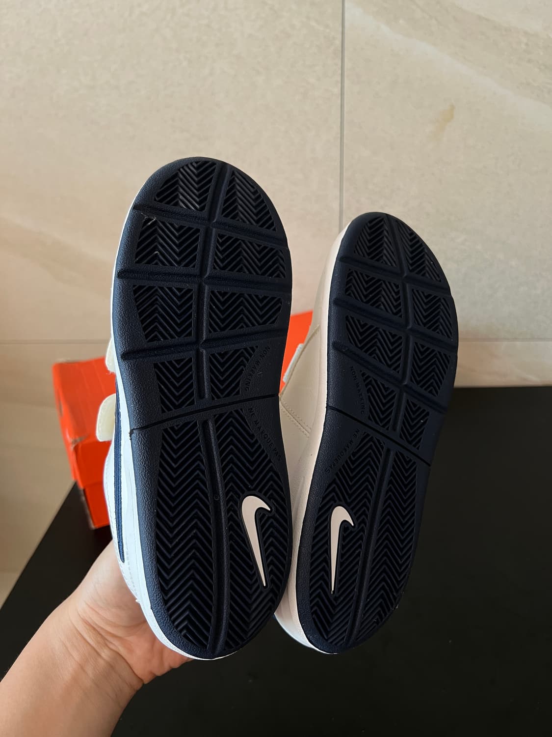 [205mm] 나이키 피코 4 PS '화이트 네이비' (454500-10 상품이미지6