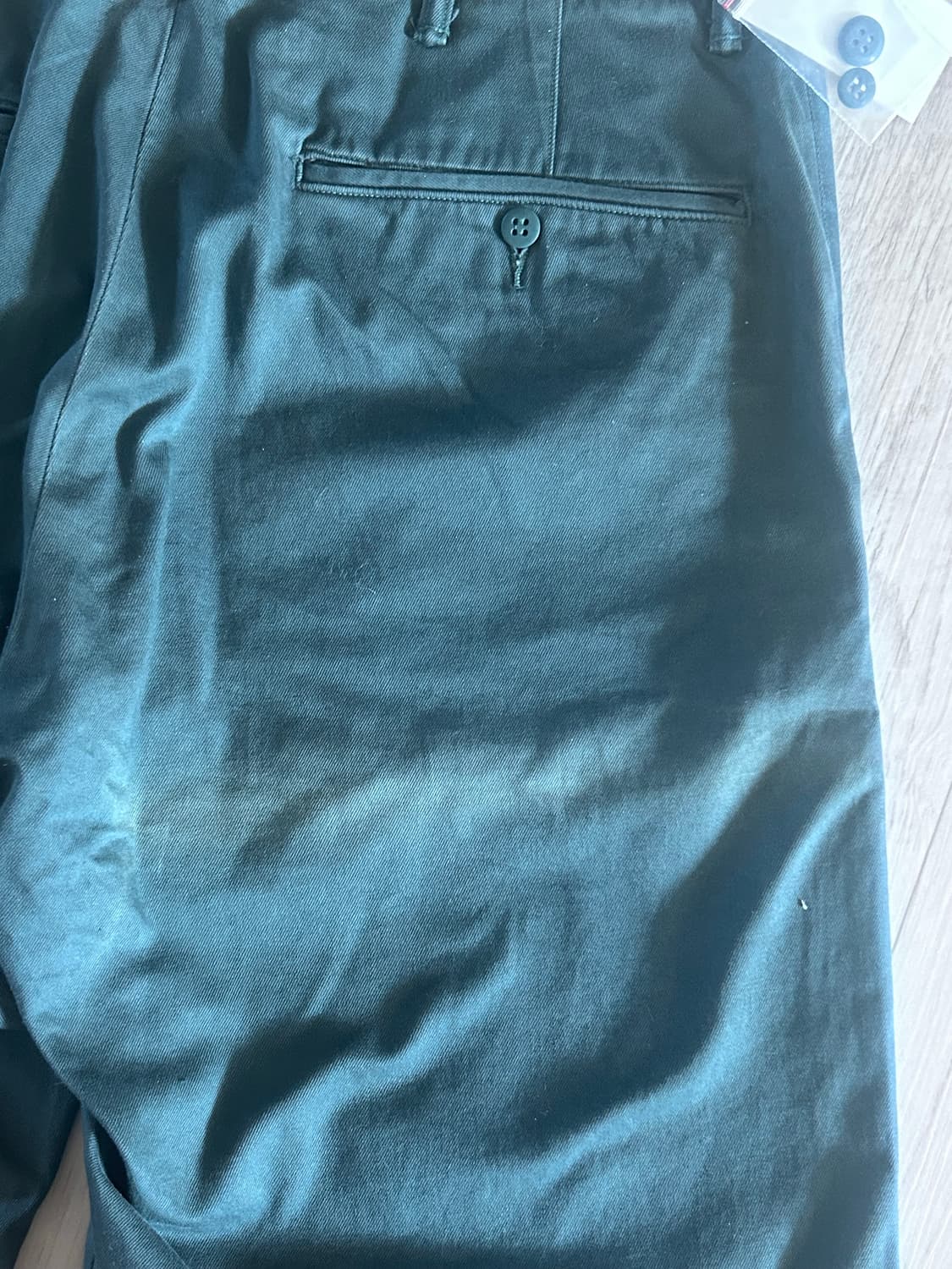 RRL 필드 치노 팬츠 33x32 그린 새상품 상품이미지4