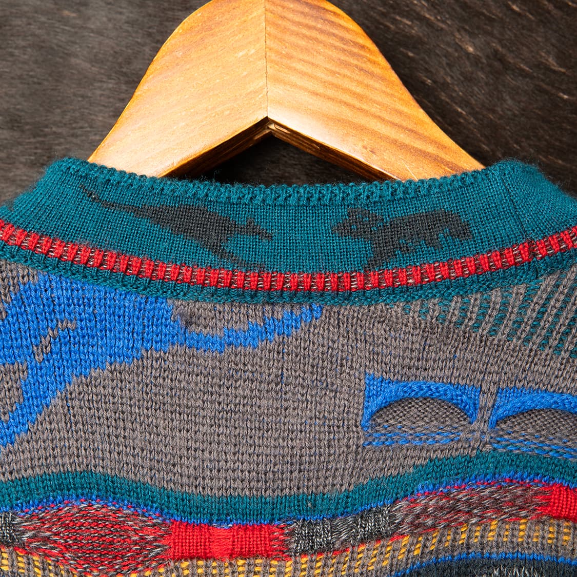 [105] 90s EMAROO by HYSPORT 3D 니트 스웨터  상품이미지5