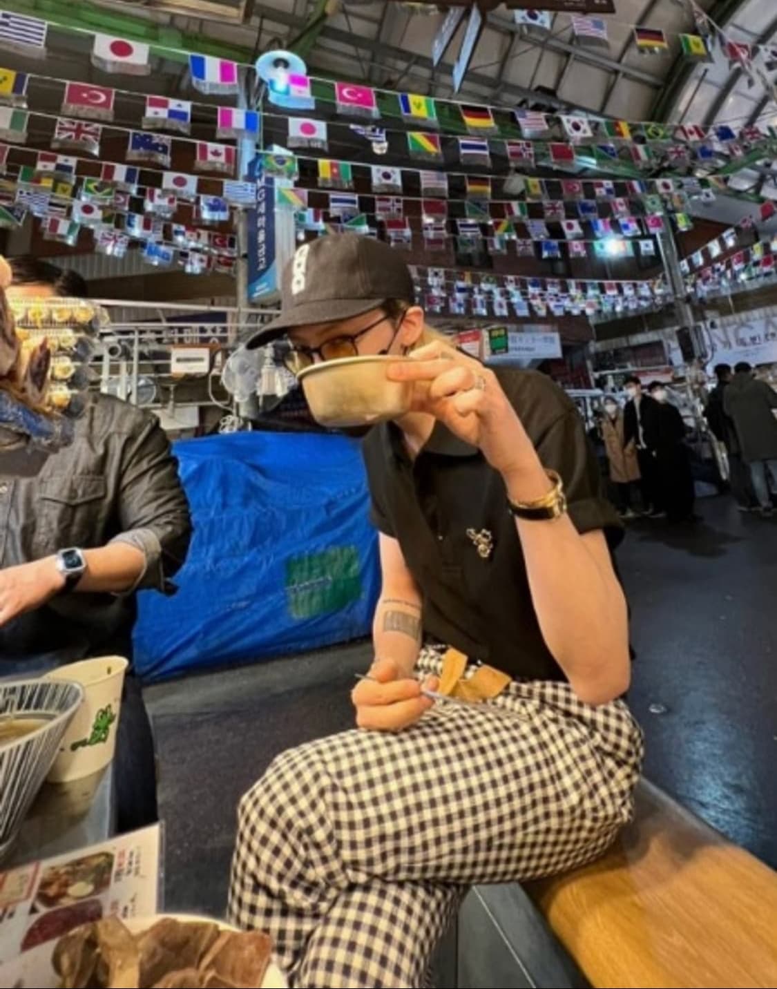 cdg x ebbets field cap 상품이미지1