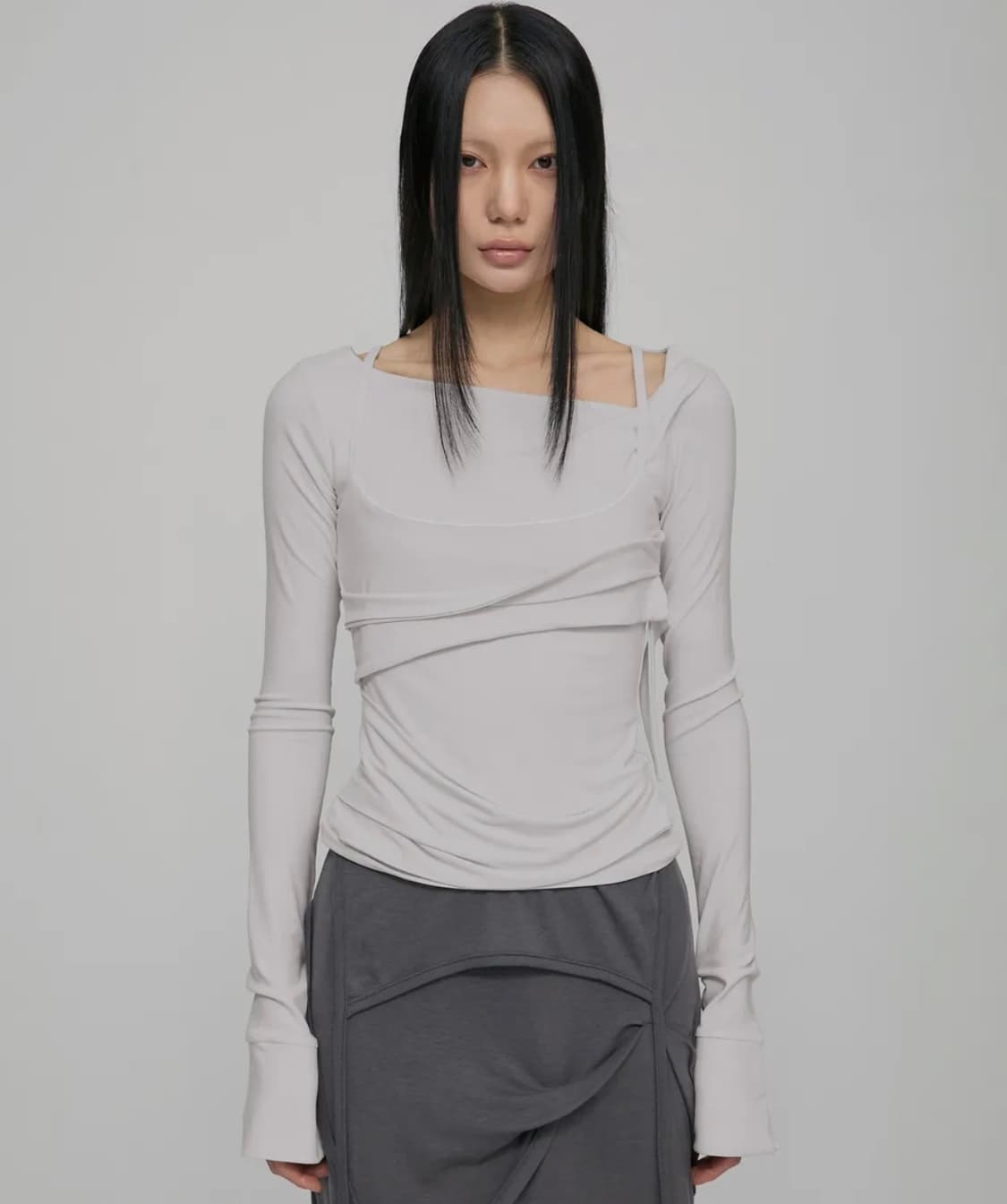 플레어업 Layered Bustier Long Sleeve 상품이미지1