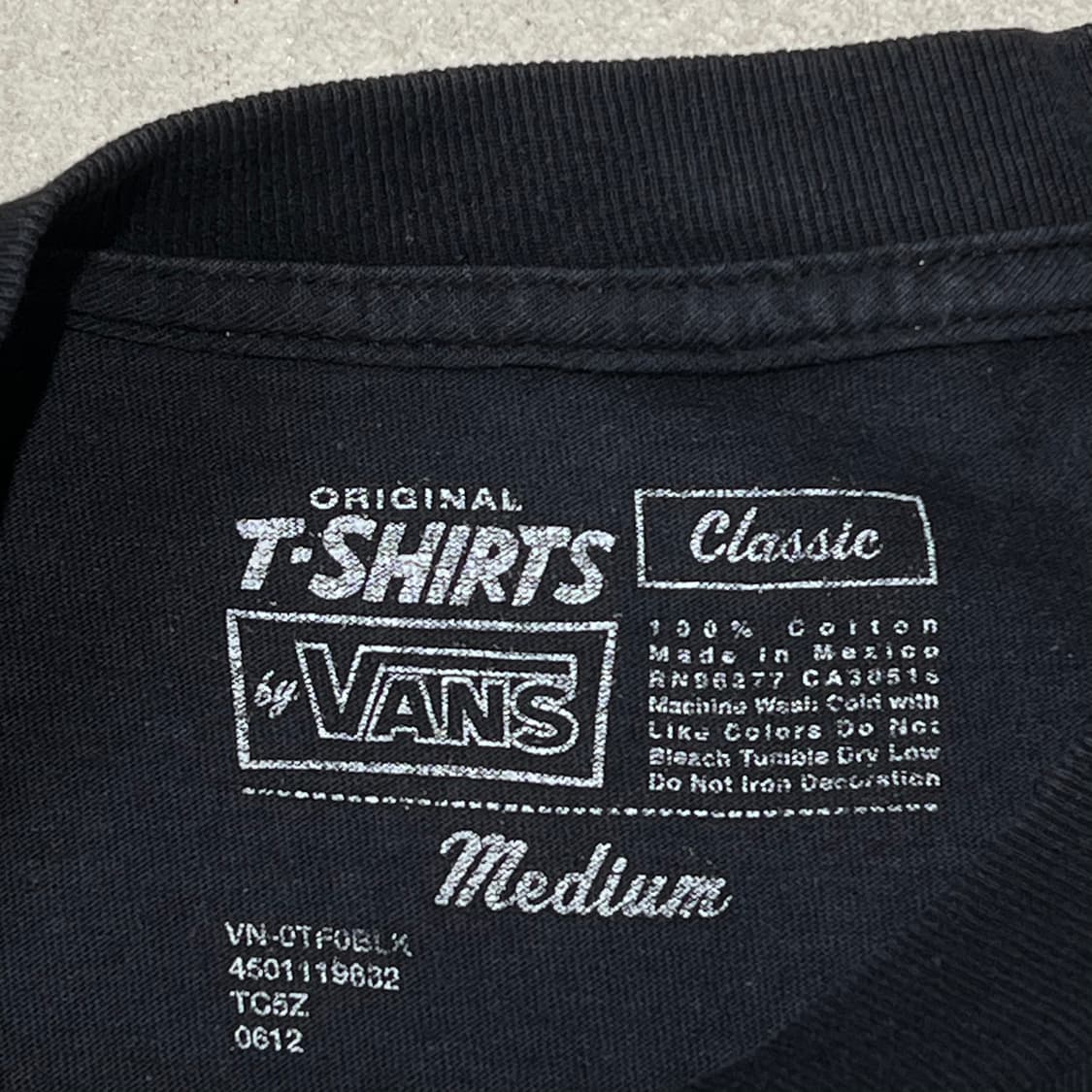 반스 로고 프린팅 티셔츠 s10280 상품이미지6