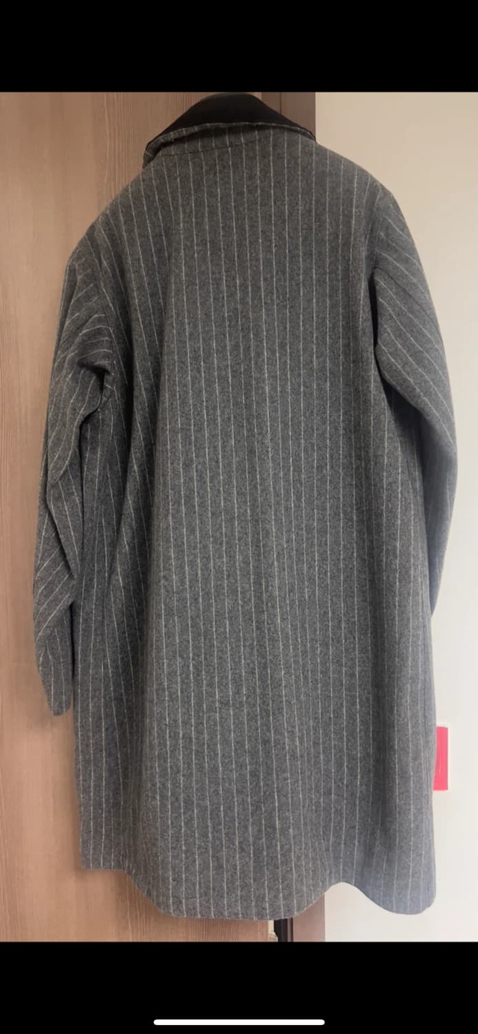 바버 핀스트라이프 코트 50 상품이미지2