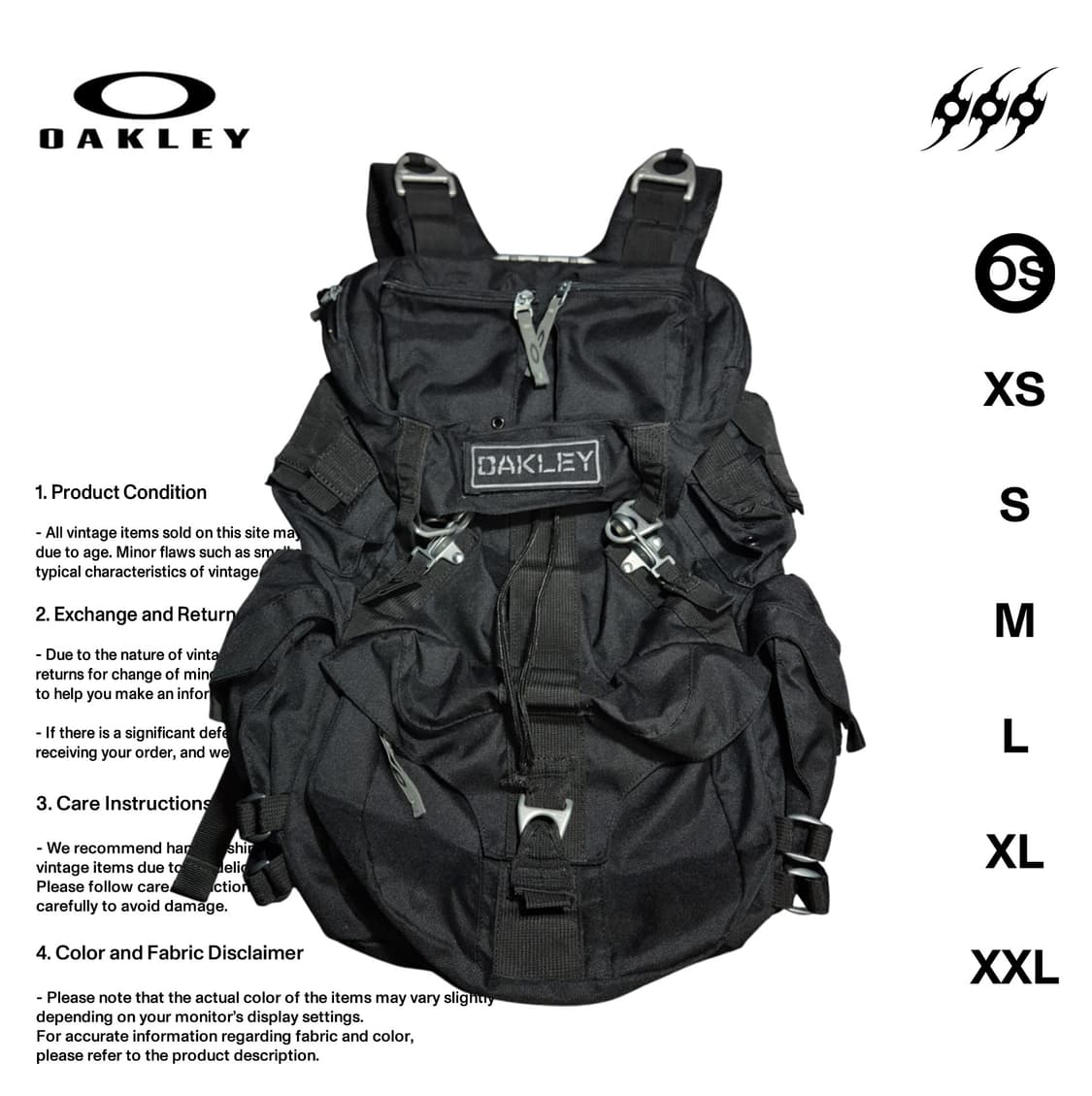 오클리 택티컬 메커니즘 백팩 상품이미지1