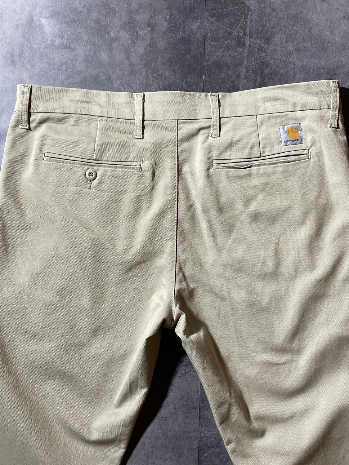 CARHARTT 칼하트 빈티지 베이지 치노 면바지 상품이미지6