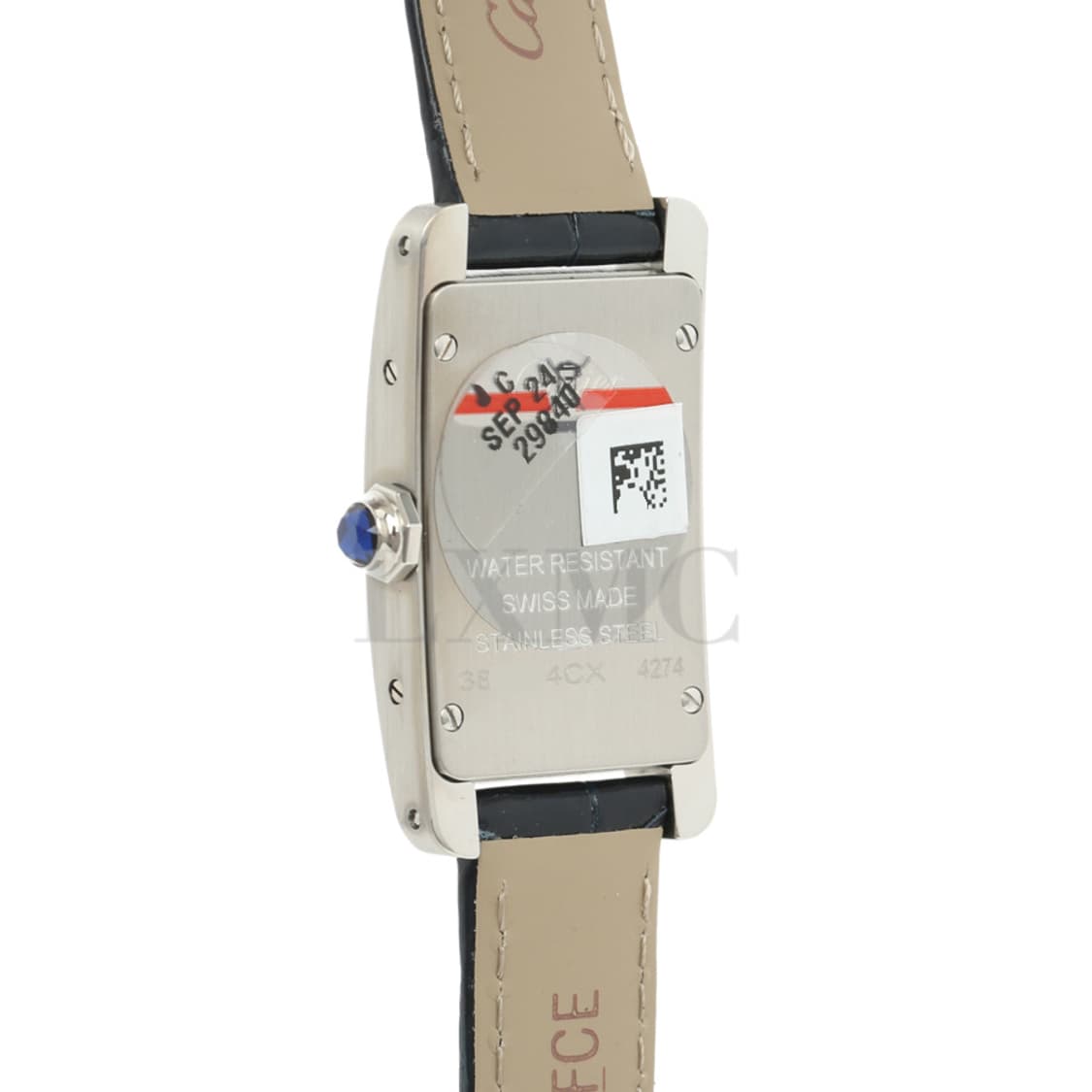 까르띠에 탱크 아메리칸 워치 스틸 가죽시계 WSTA0043 상품이미지5