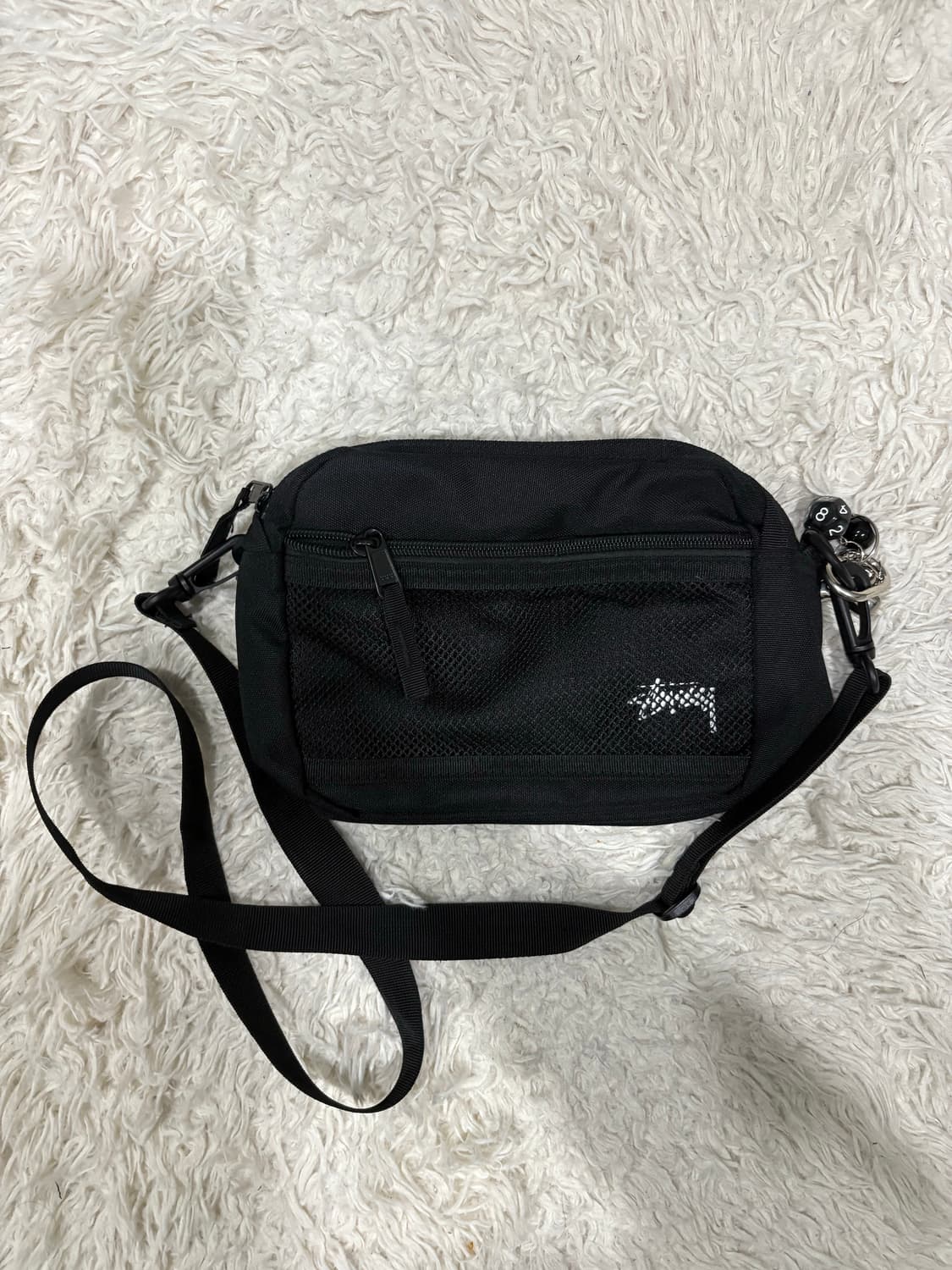 스투시 크로스백 블랙 상품이미지1