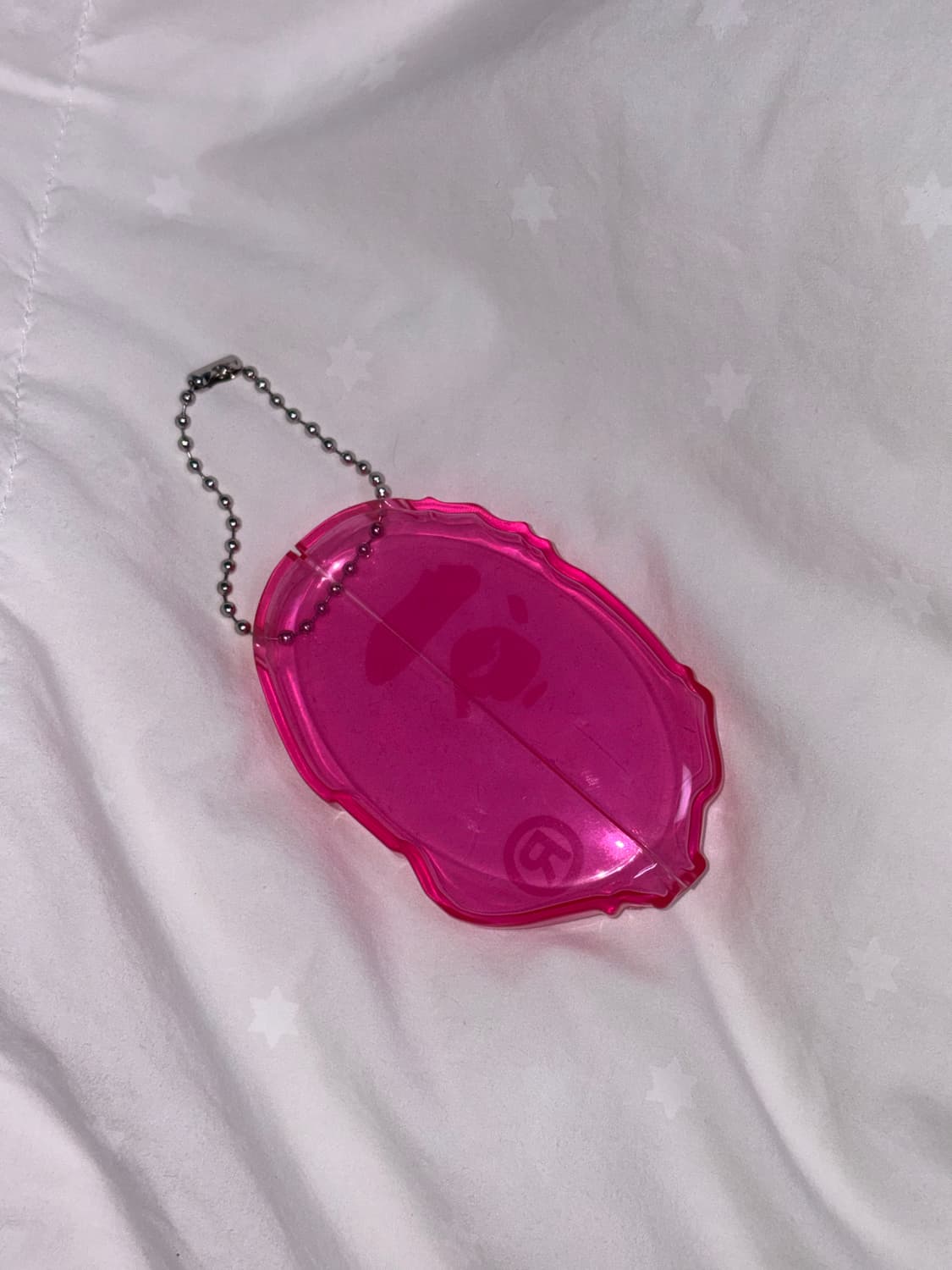 베이프 에이프 헤드 코인 케이스 M 핑크 상품이미지4