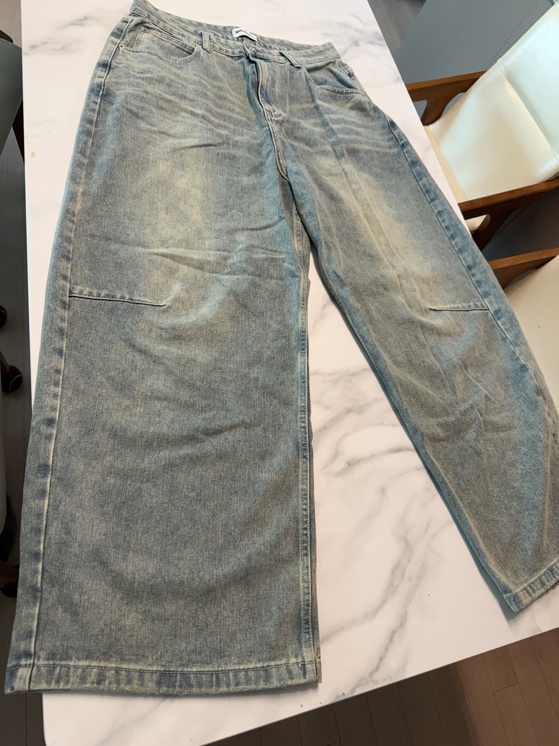 밀로 아카이브 루즈 스트레이트 팬츠 XL(36-38) 상품이미지7