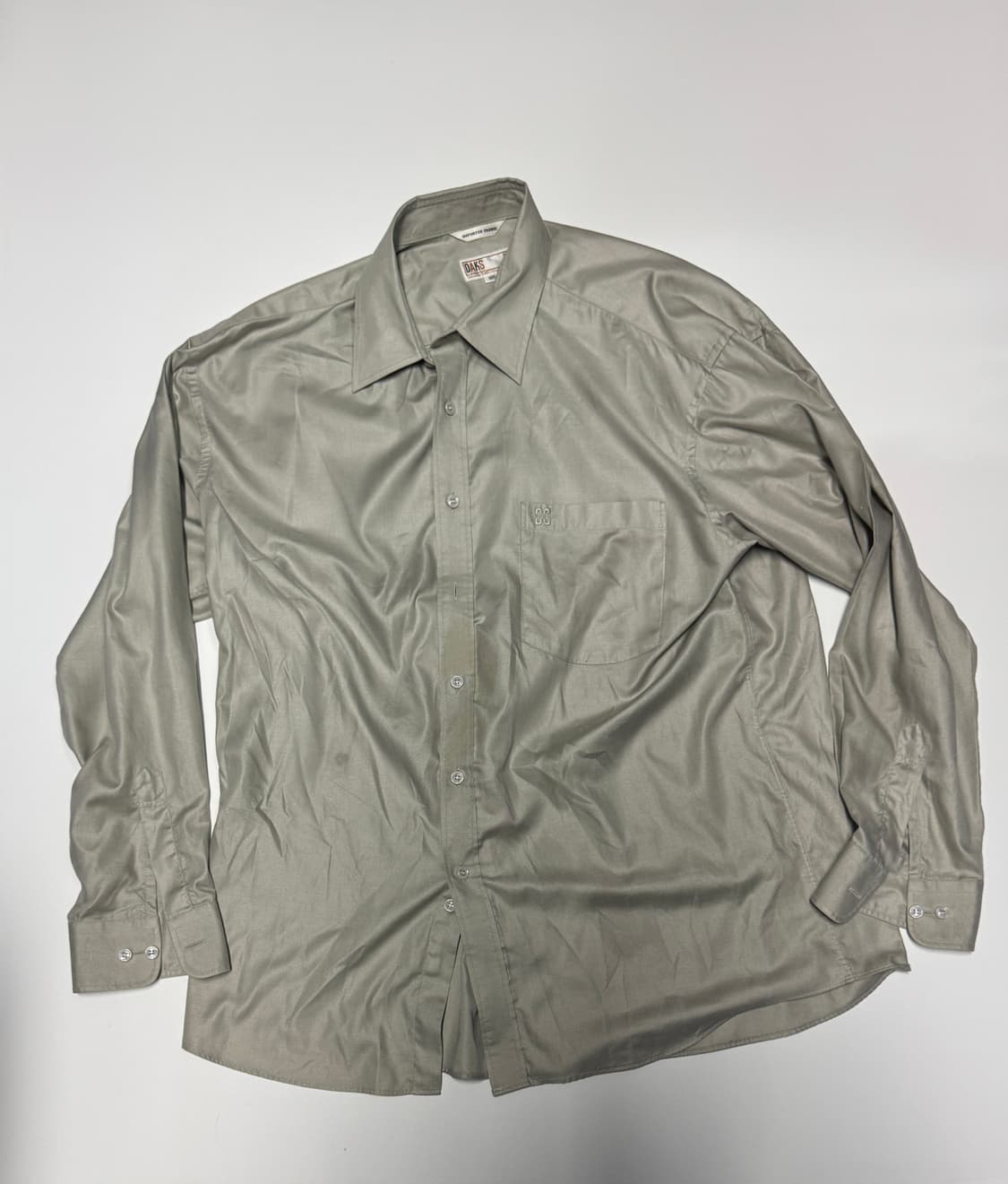 닥스 daks 정장 긴팔 셔츠 그레이 XL 상품이미지1