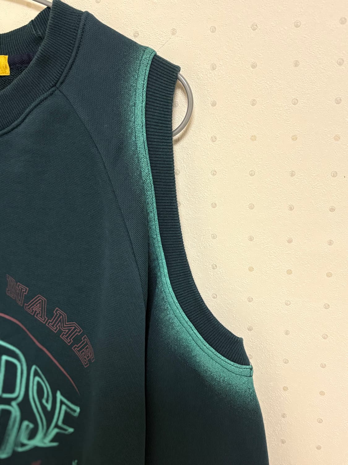 Kyo 쿄 어깨트임 맨투맨/실착2회/드라이크리닝완료 상품이미지3