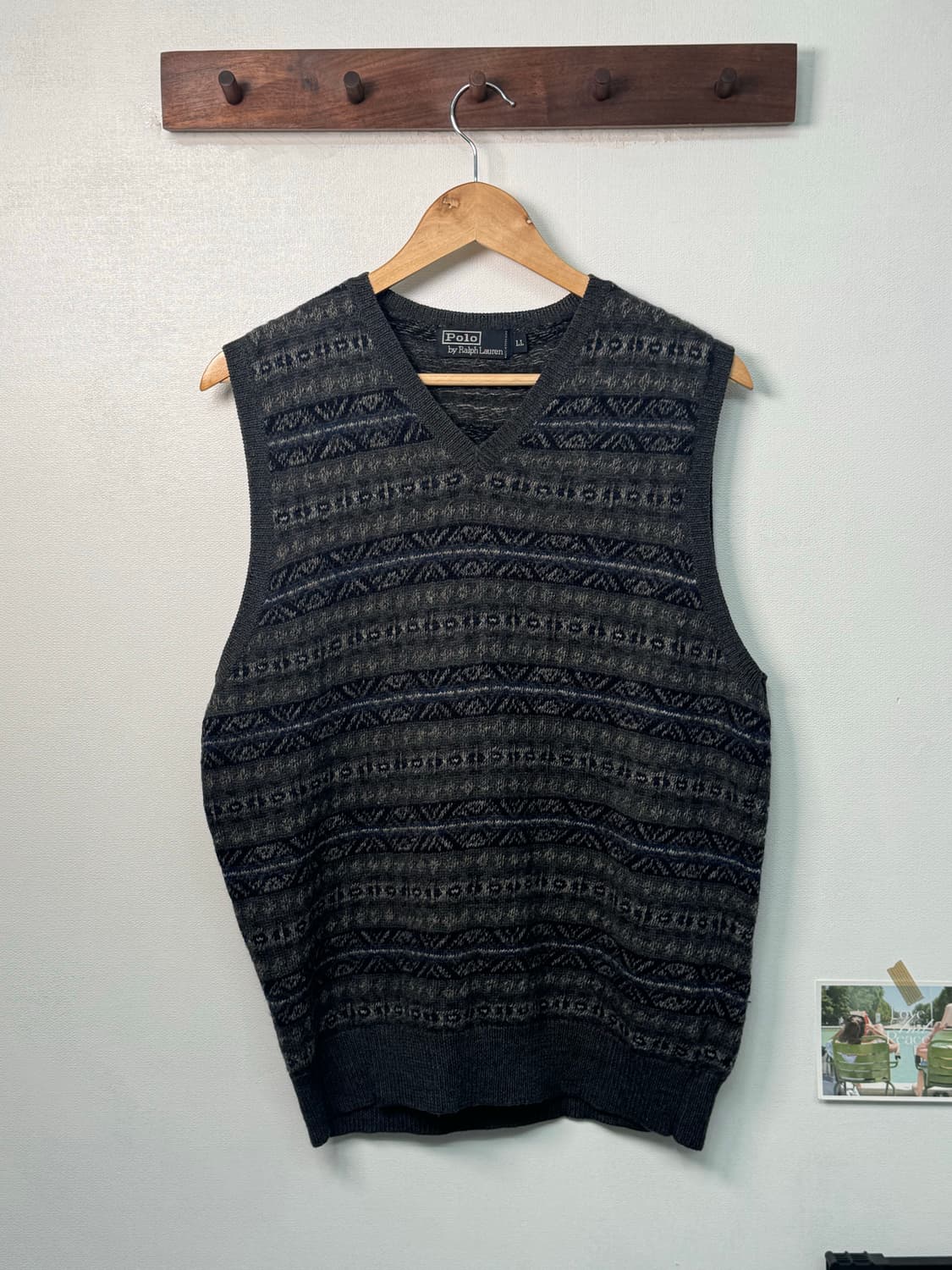 폴로 페어아일 니트 베스트/T139 상품이미지2