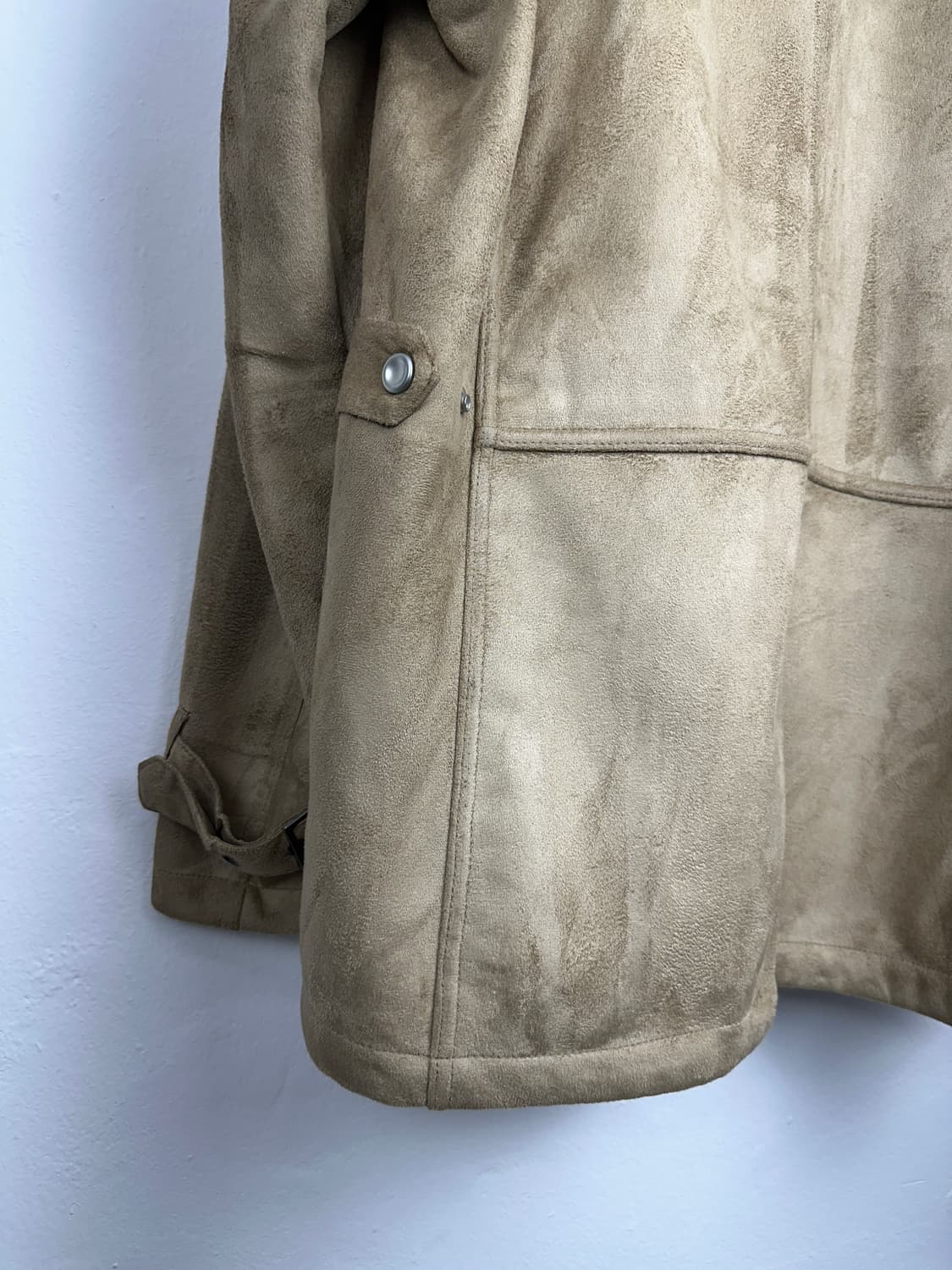 Navy produce suede fur jacket 상품이미지5