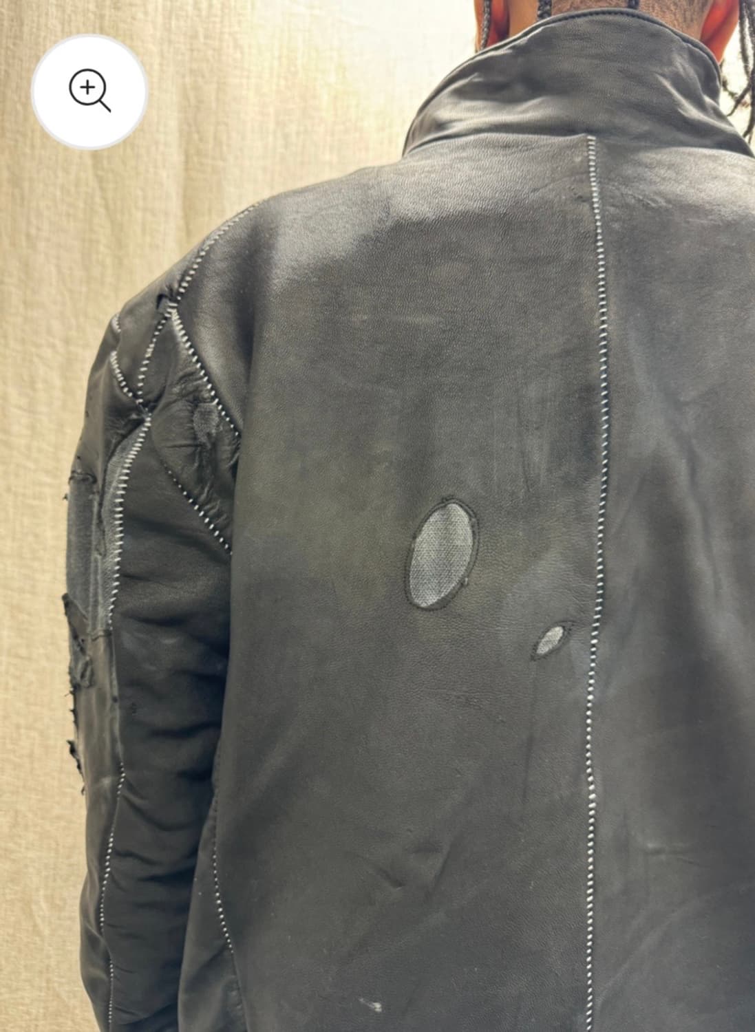 Zam Barrett High Neck Oversized Jacket 상품이미지5