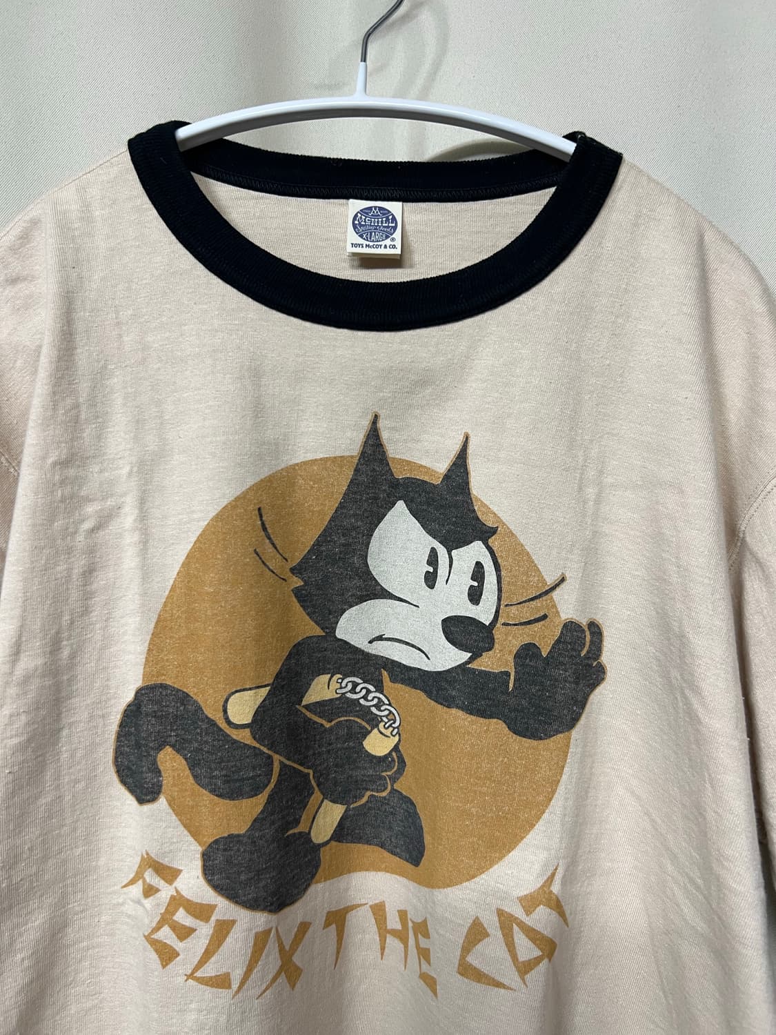토이즈 맥코이 펠릭스 쿵푸 링거 티셔츠 XL 상품이미지2