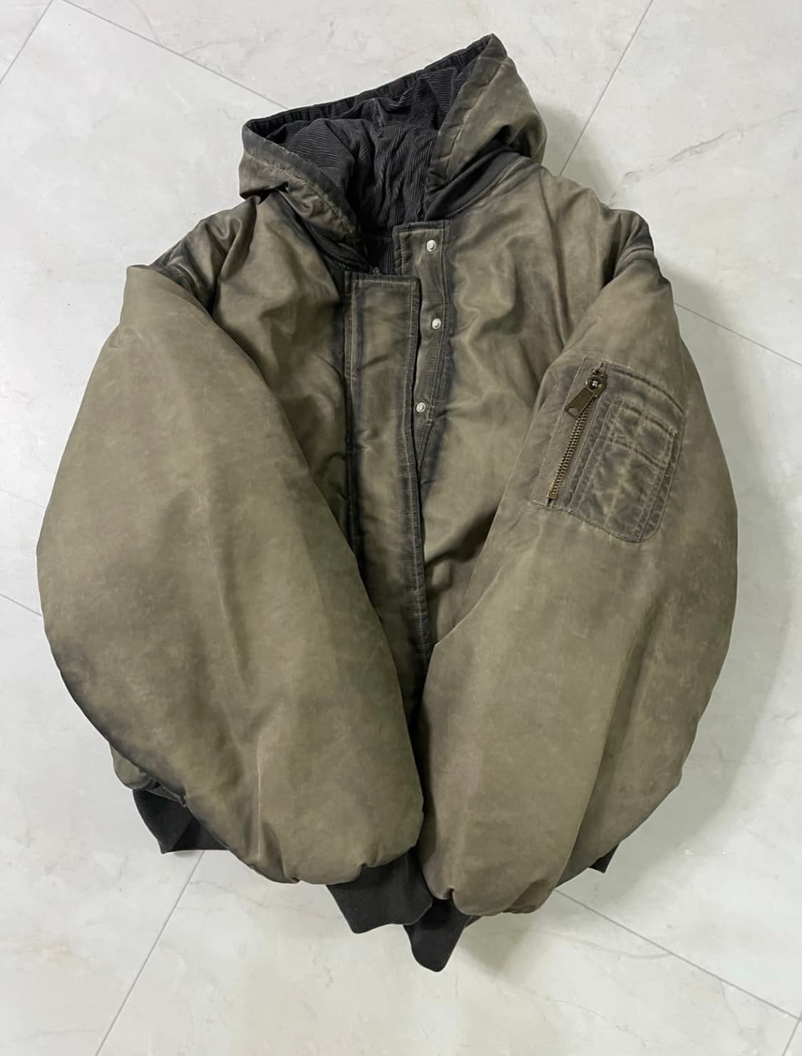 nofaith studios 리버시블 봄버자켓 상품이미지2