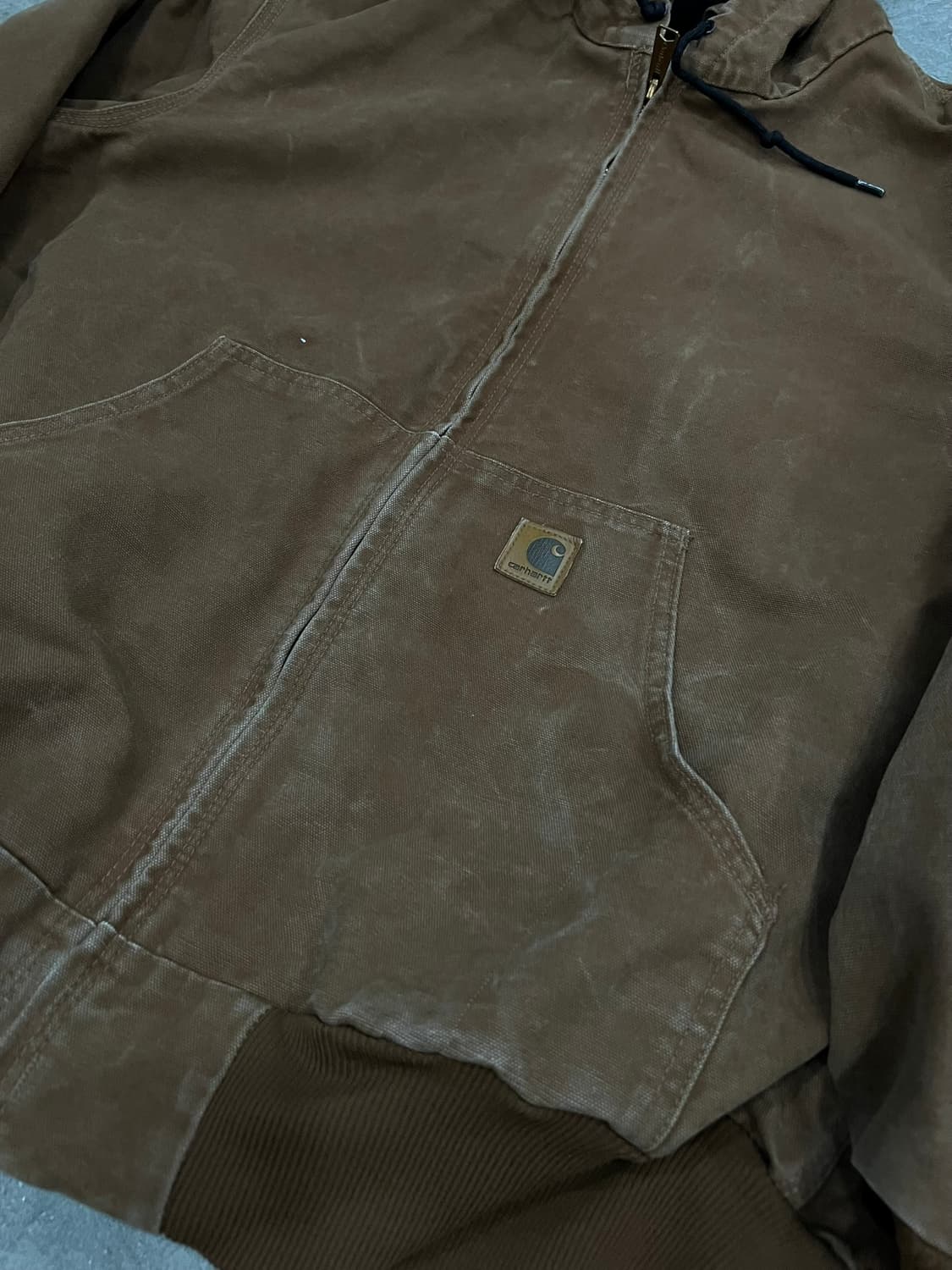 (L) 칼하트 후드 덕 액티브 자켓 J160 BRN 칼하트브라운 상품이미지7