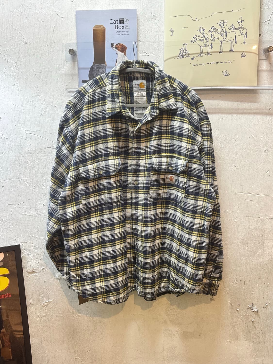 칼하트 FR 블란넬 워크 셔츠 상품이미지2