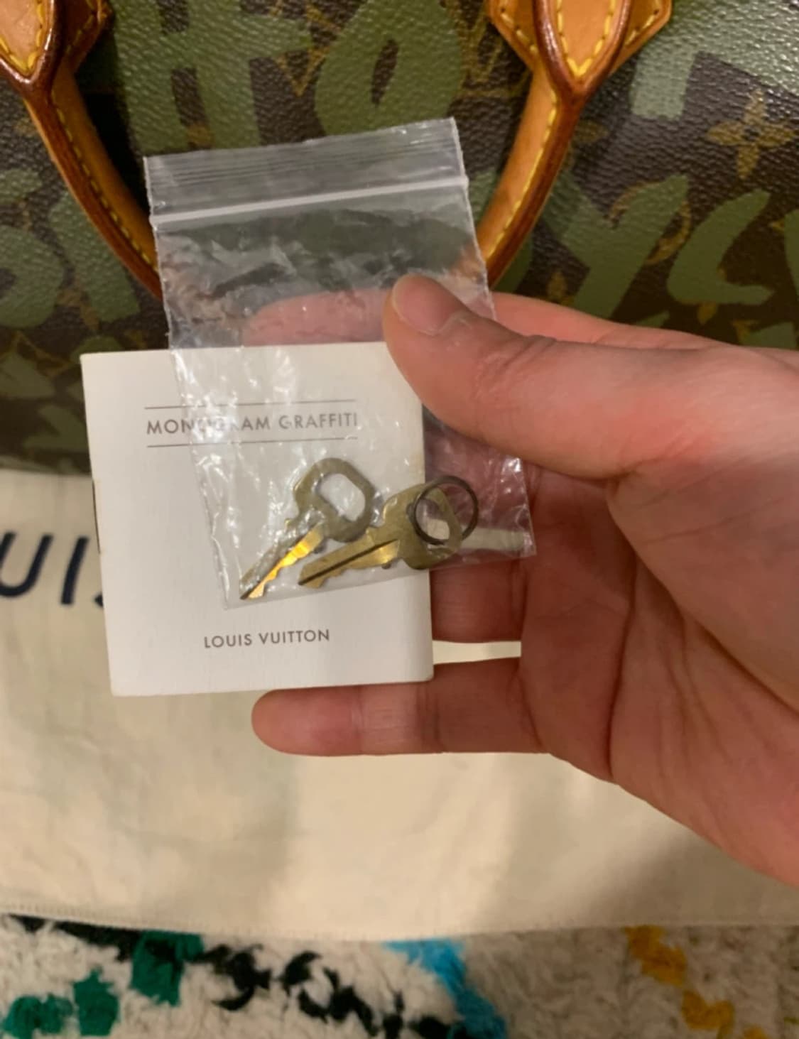 루이비통 스피디 모노그램 그라피티 백 상품이미지7