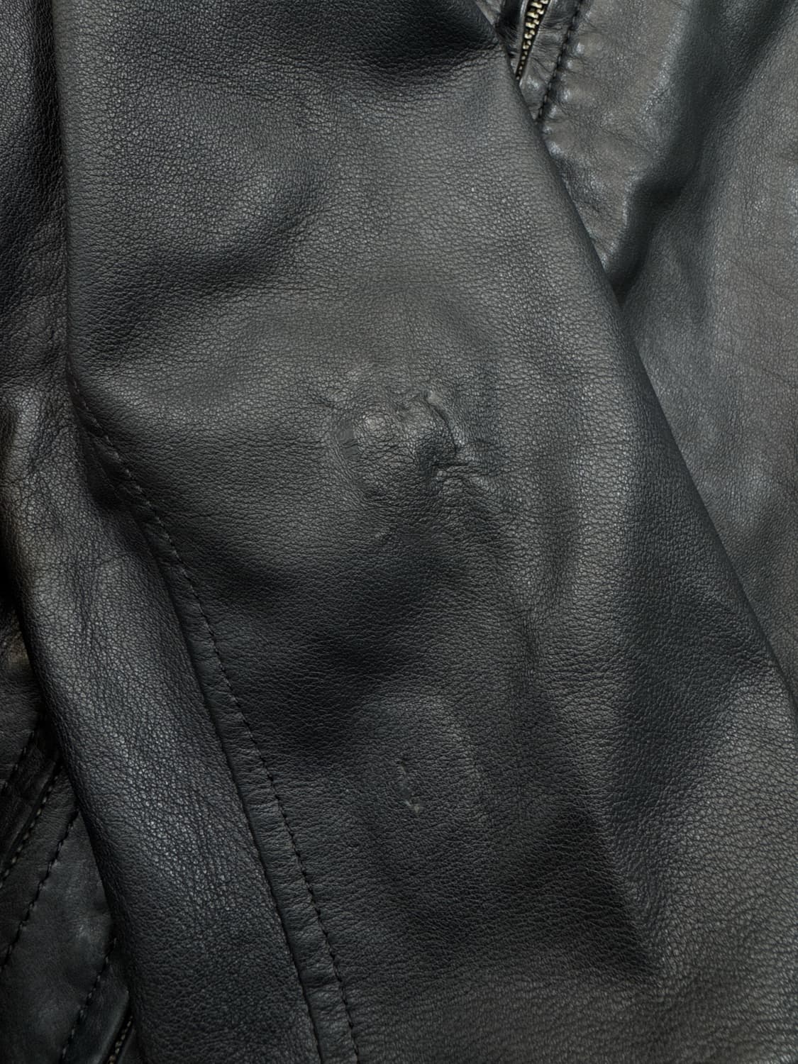 호미니 에메리토 더블 레더 집 자켓 상품이미지8