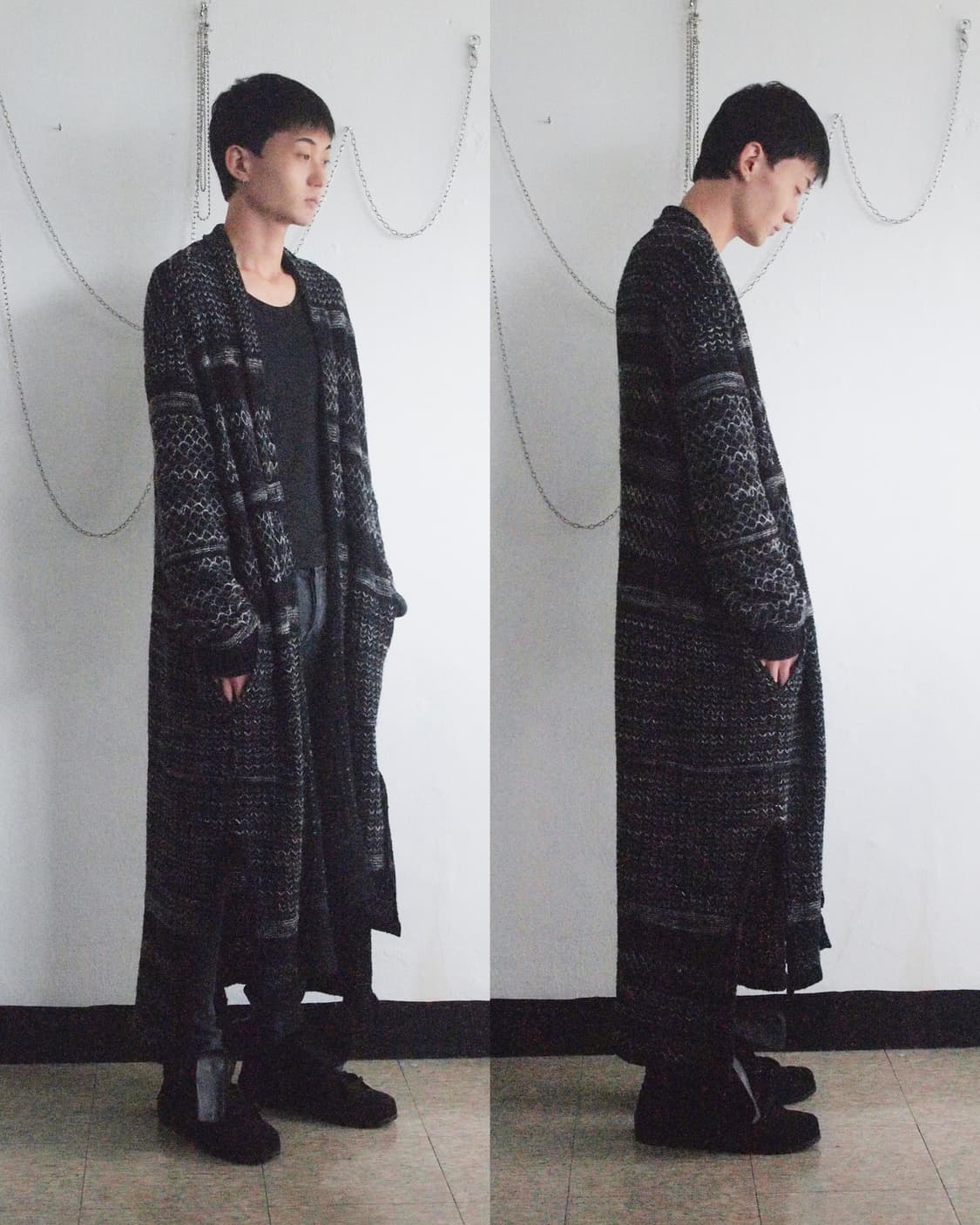 JULIUS 율리우스 디자이너 샘플 시가렛 코트 상품이미지1