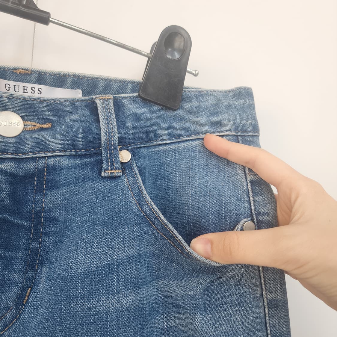 게스 부츠컷 청바지 데님 팬츠 상품이미지3