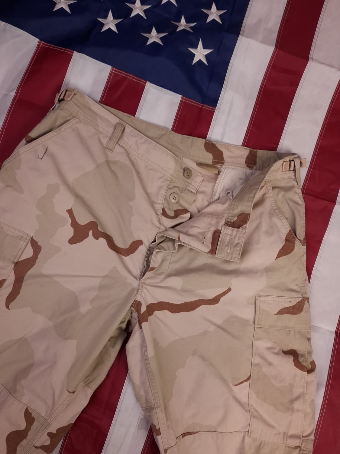 오리지날 미군 사막삼색 립스탑 BDU 팬츠 상품이미지4