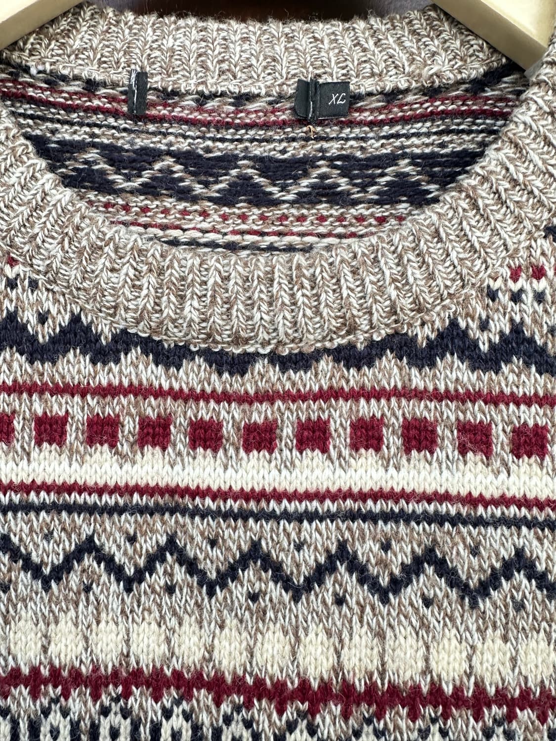 Nordic Pattern Wool Knit 상품이미지3