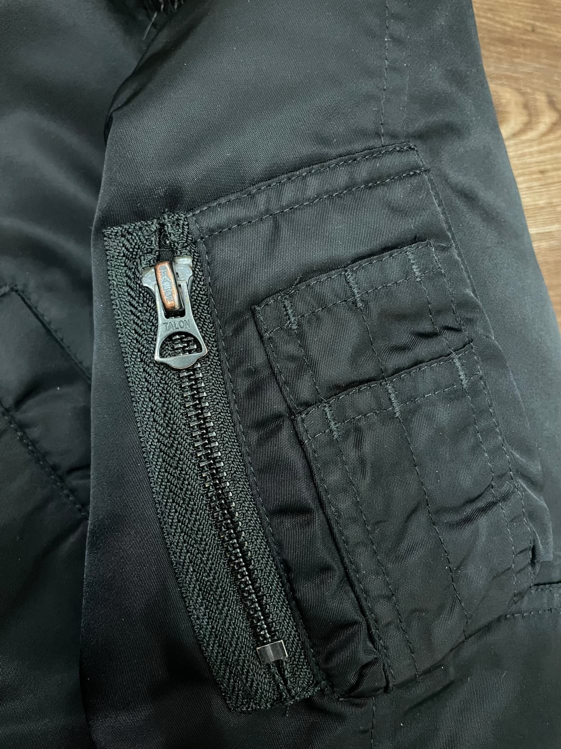 폴로 랄프로렌 n3b 다운 파카 야상 블랙 상품이미지6